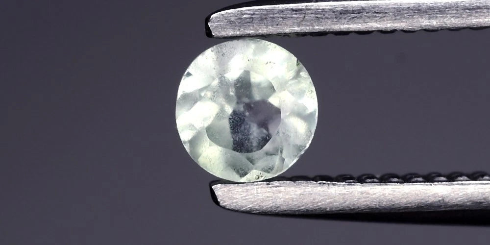 0.17ct ETW Alexandrite Gemstone - Russia - Round Cut
