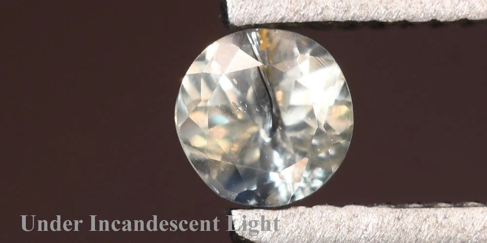 0.17ct ETW Green Alexandrite Gemstone – Round Cut - Russia