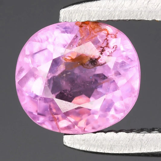 0.99ct ETW Magenta Blossom Spinel Gemstone – Oval Cut