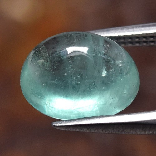 1.91ct Earth-Mined Emerald – Oval Cabochon, Oiled
