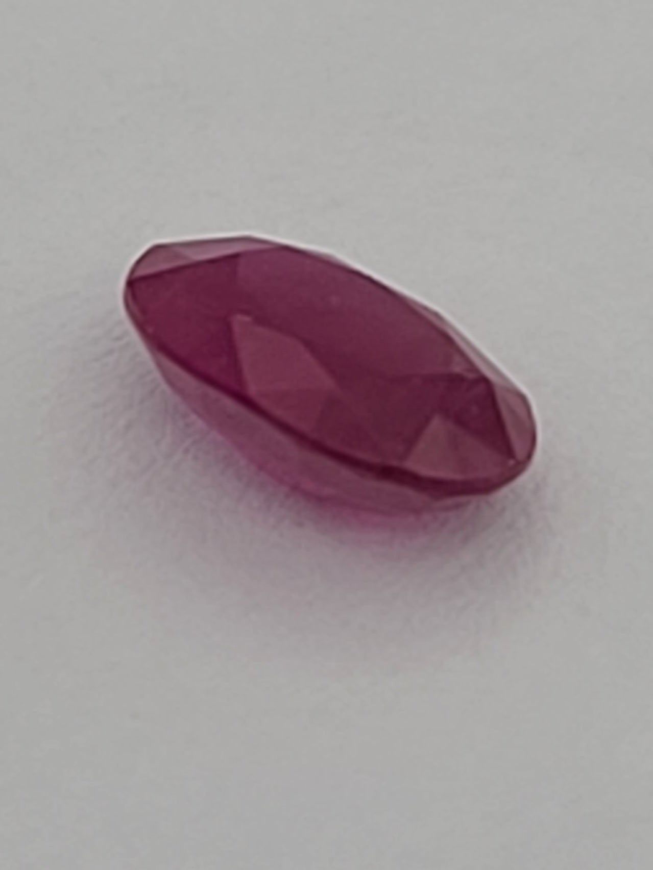 0.9ct ETW Natural Ruby Gemstone – Oval Cut - Unheated