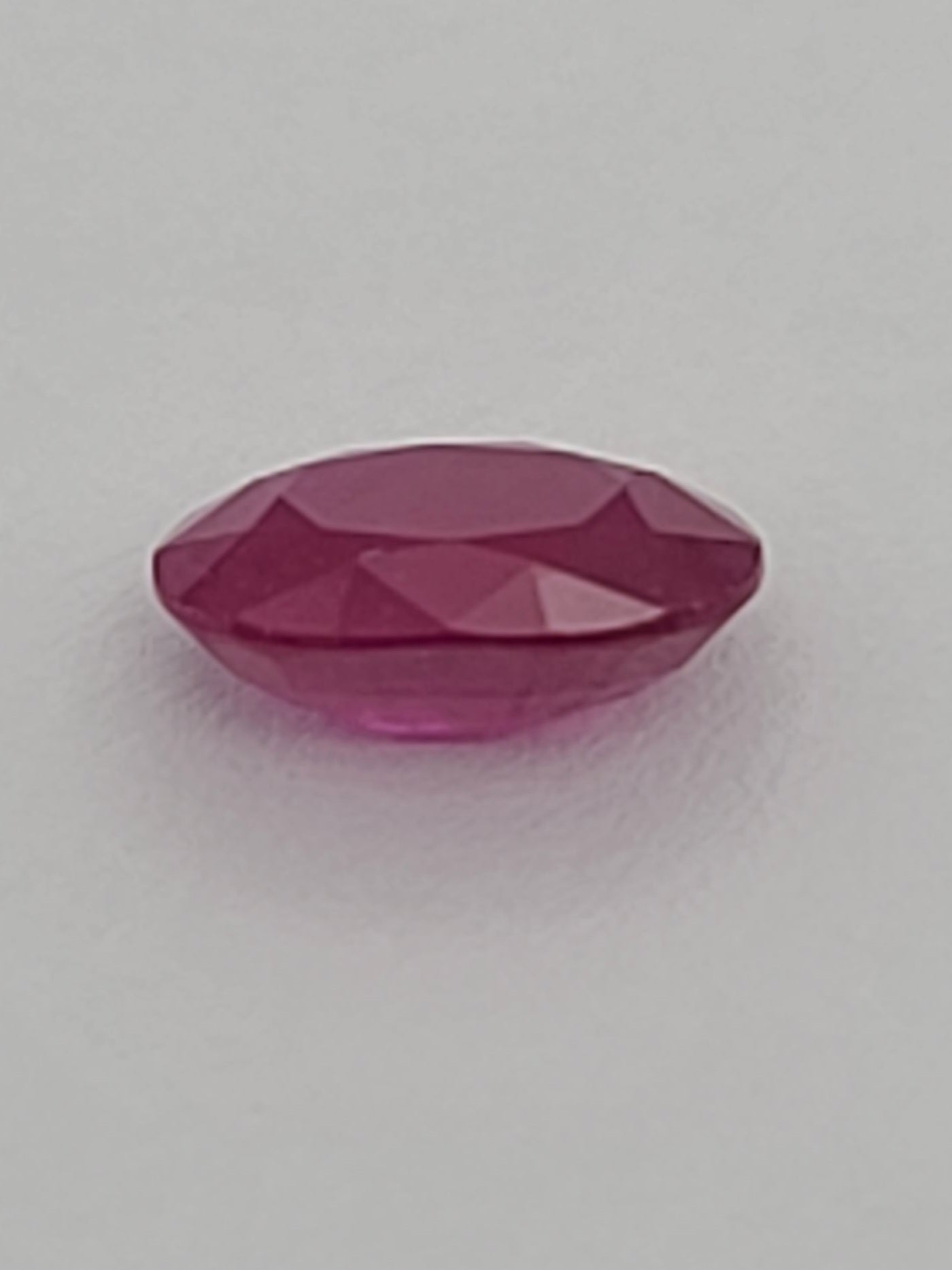 0.9ct ETW Natural Ruby Gemstone – Oval Cut - Unheated