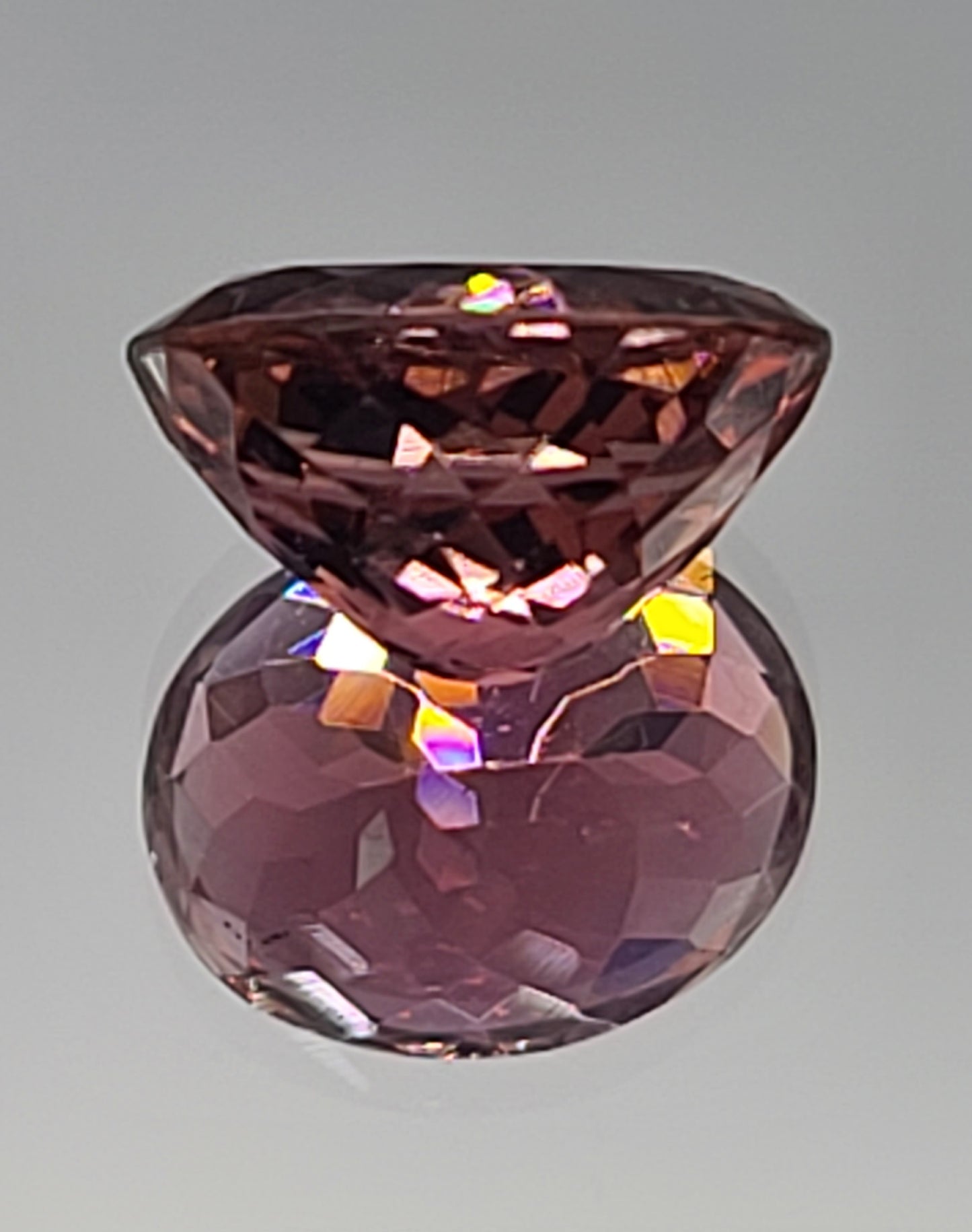 3.97ct Natural Deep Pink Oval Tourmaline - Loose Gemstone