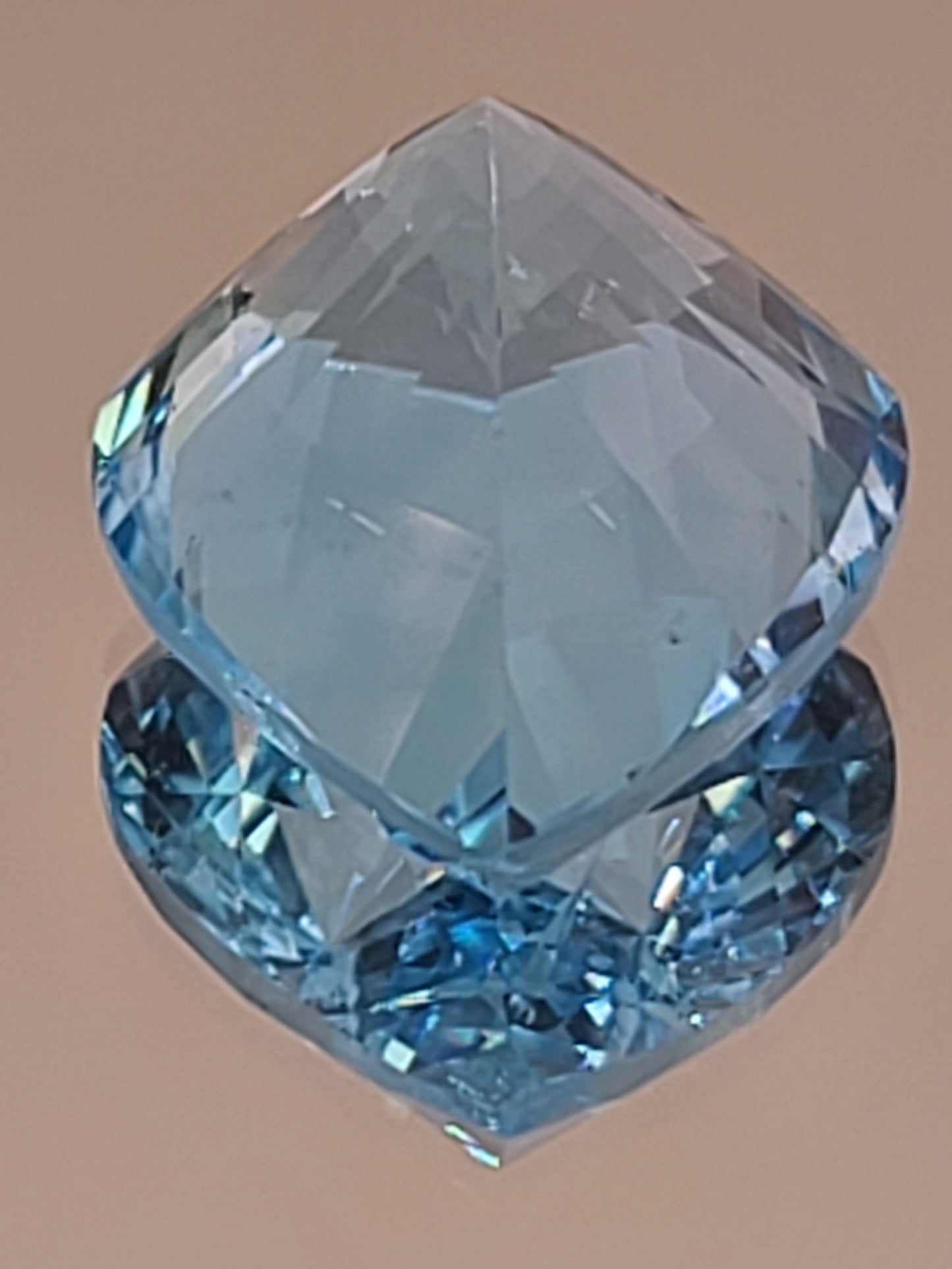20.01ct ETW Natural Sky Blue Topaz Gemstone - Pear Cut