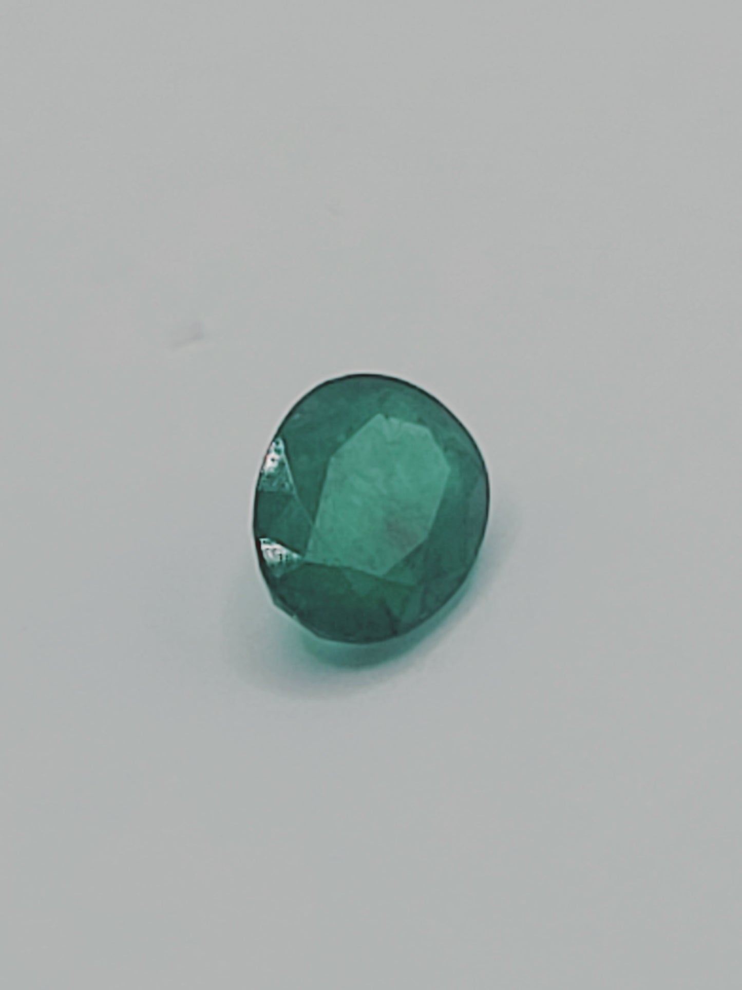 1.07ct ETW Natural Emerald Gemstone - Oval Cut