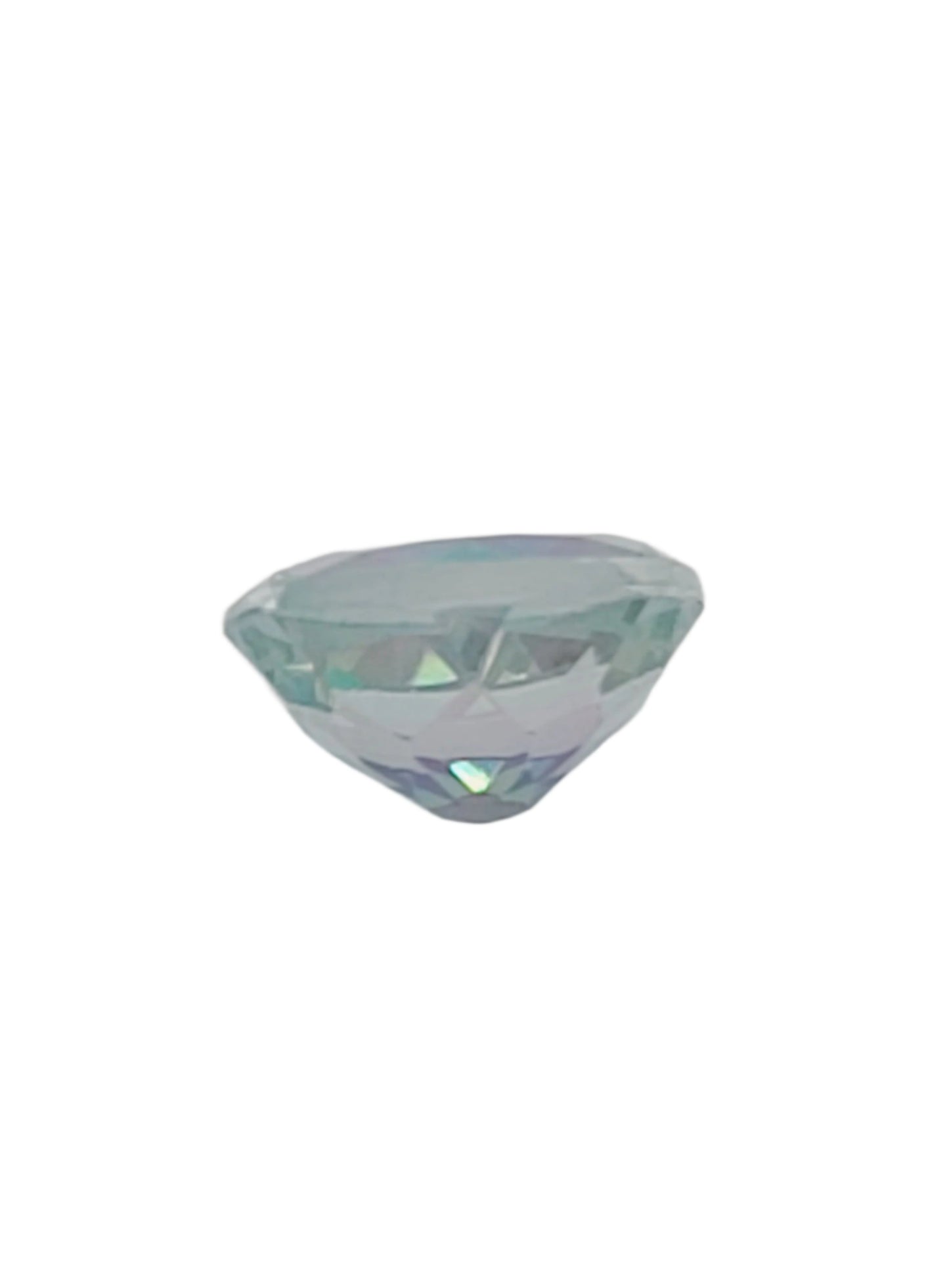 6.11ct ETW Natural Mystic Topaz Gemstone - Oval Cut