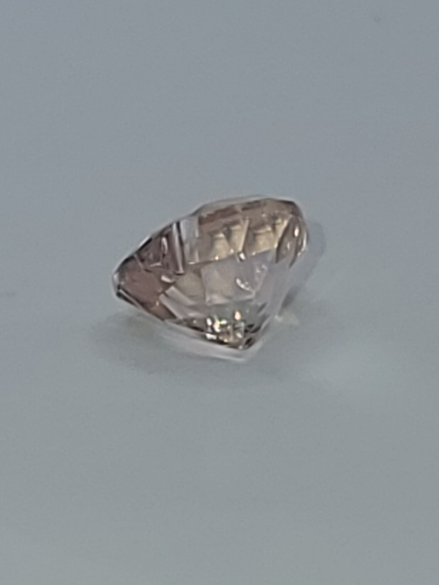 2.47ct ETW Natural Morganite Gemstone - Heart Cut