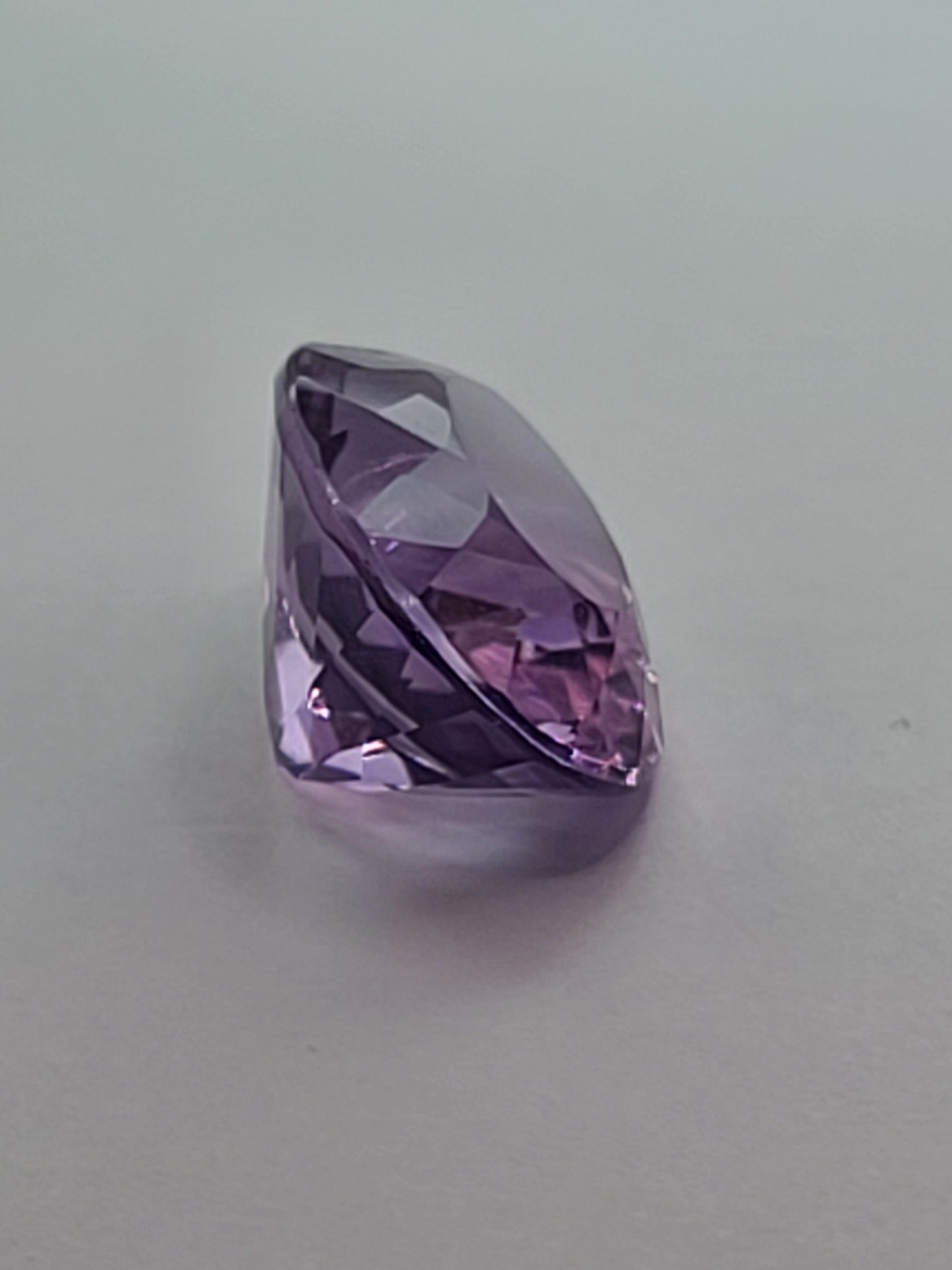 12.12ct ETW Natural Amethyst Gemstone - Oval Cut
