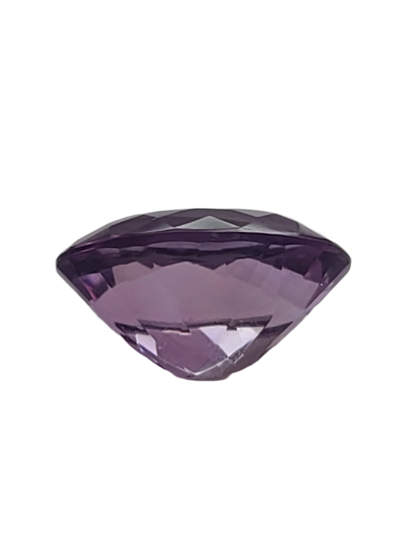 12.1ct ETW Natural Amethyst Gemstone - Oval Cut