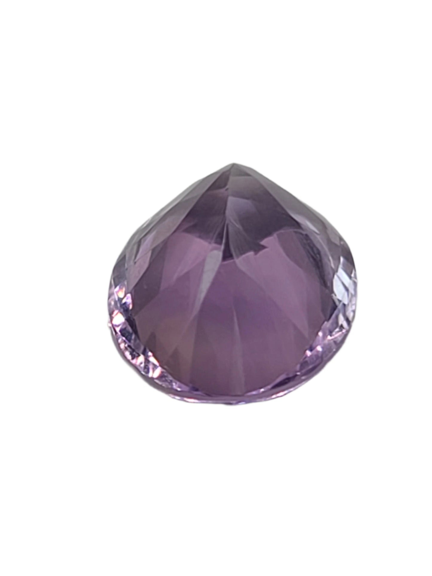 12.1ct ETW Natural Amethyst Gemstone - Oval Cut