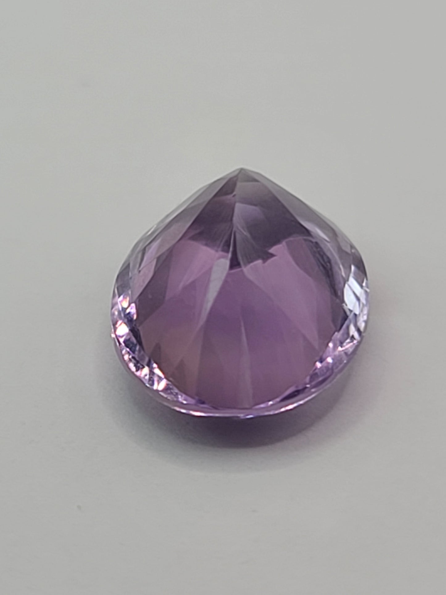 12.12ct ETW Natural Amethyst Gemstone - Oval Cut