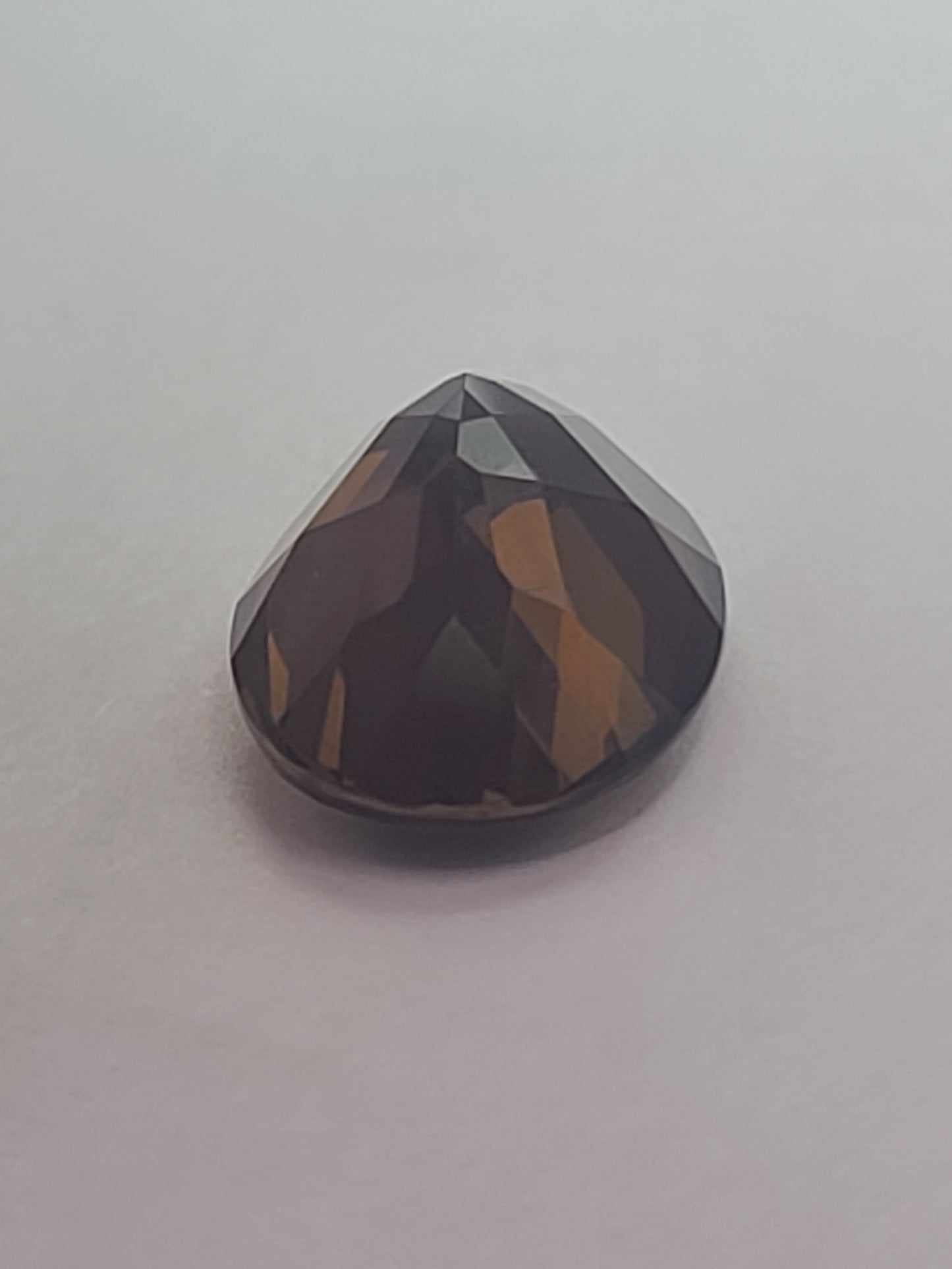 17.2ct ETW Natural Smoky Quartz Gemstone - Oval Cut