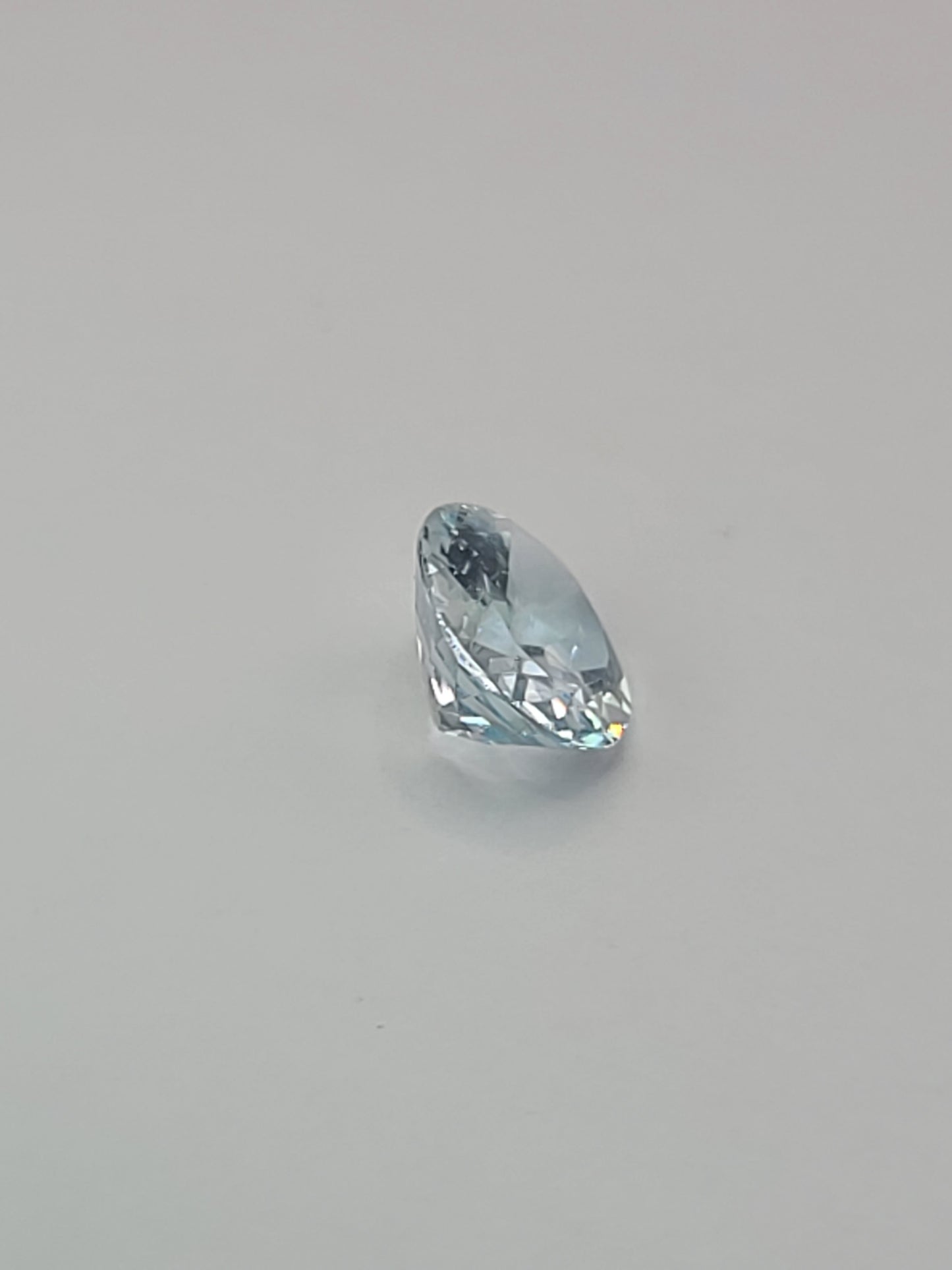 2.72ct ETW Natural Aquamarine Gemstone -Oval Cut