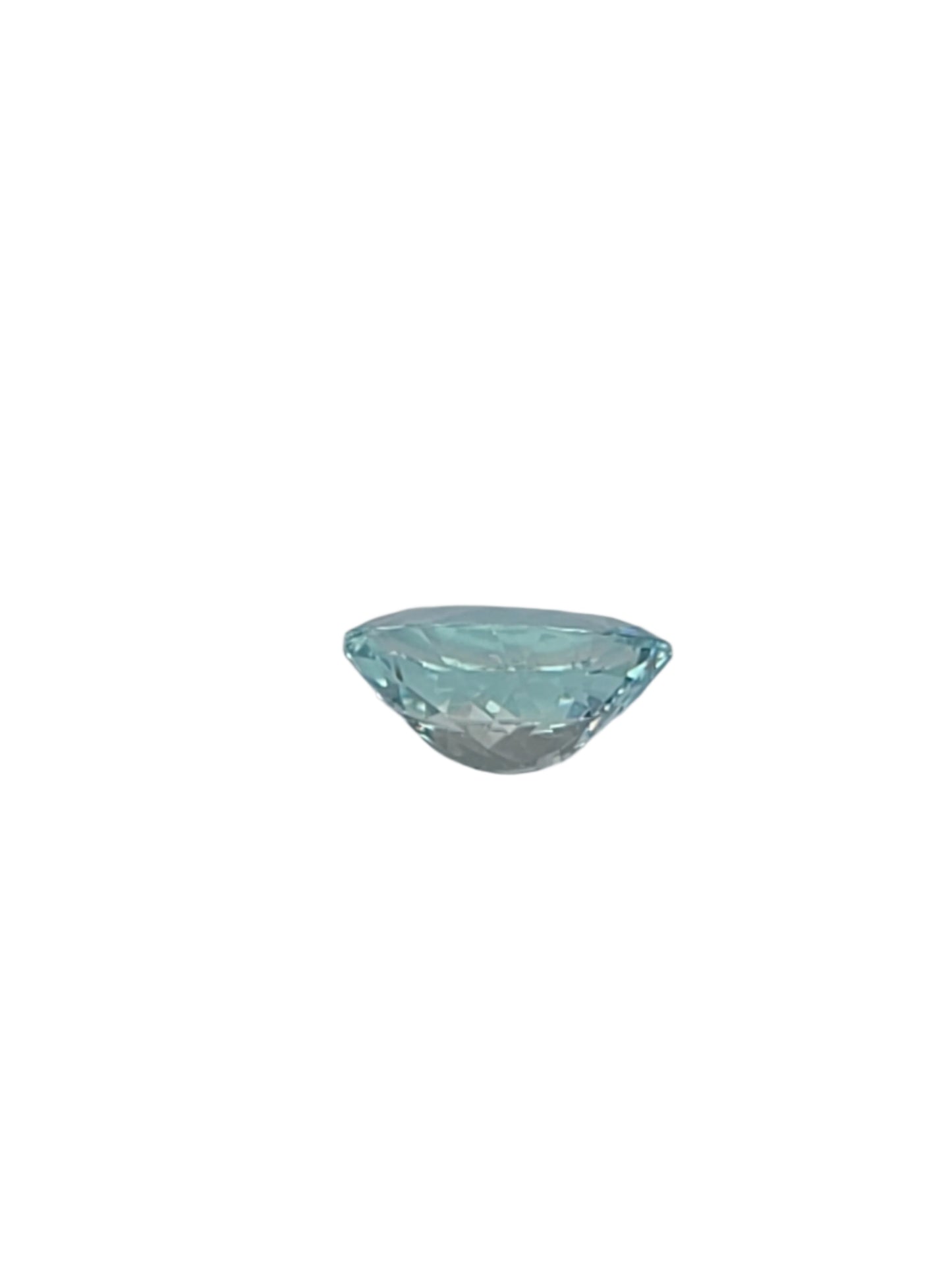 2.72ct ETW Natural Aquamarine Gemstone -Oval Cut