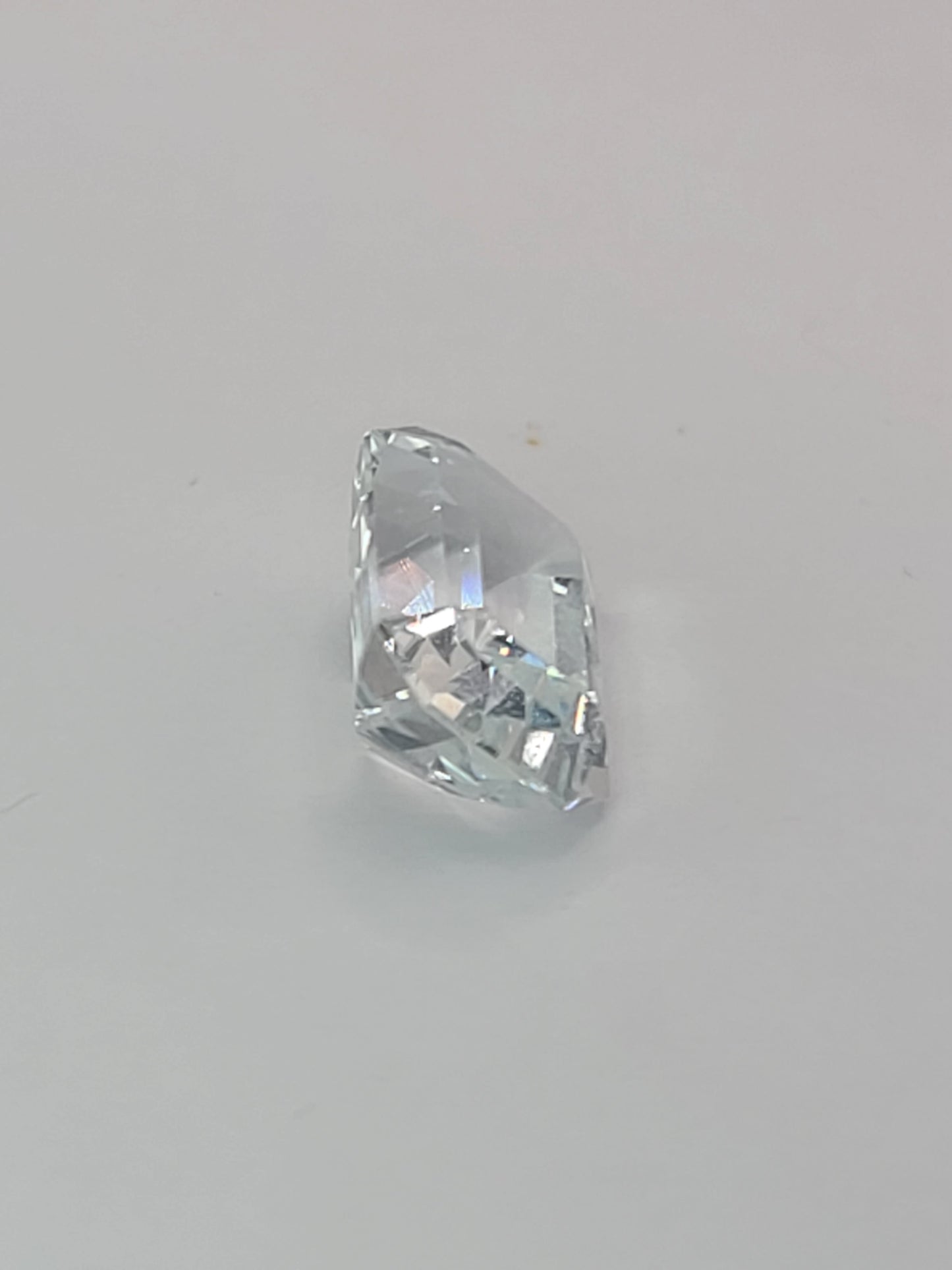 4.6ct ETW Natural Aquamarine Gemstone - Emerald Cut