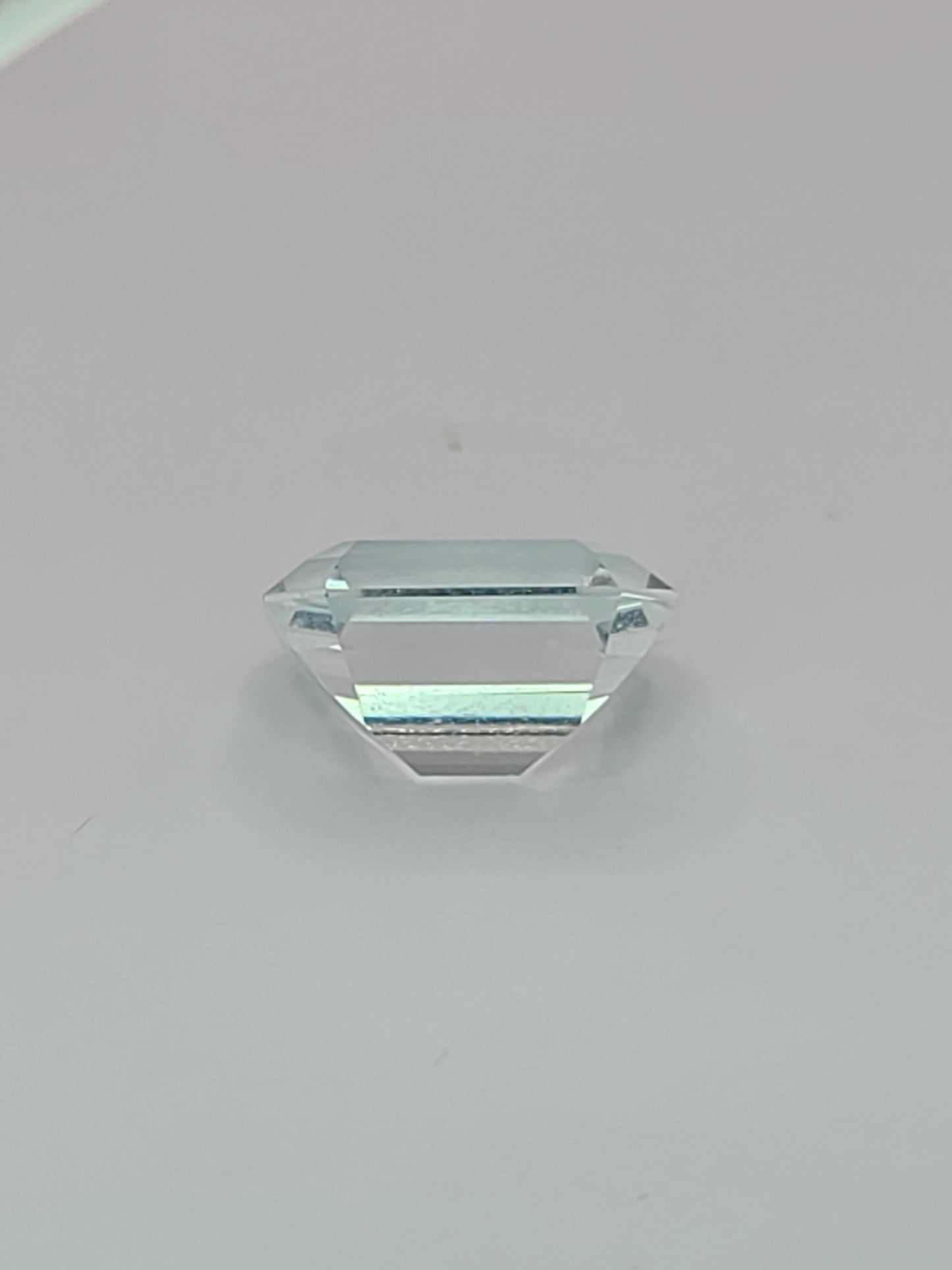 4.6ct ETW Natural Aquamarine Gemstone - Emerald Cut