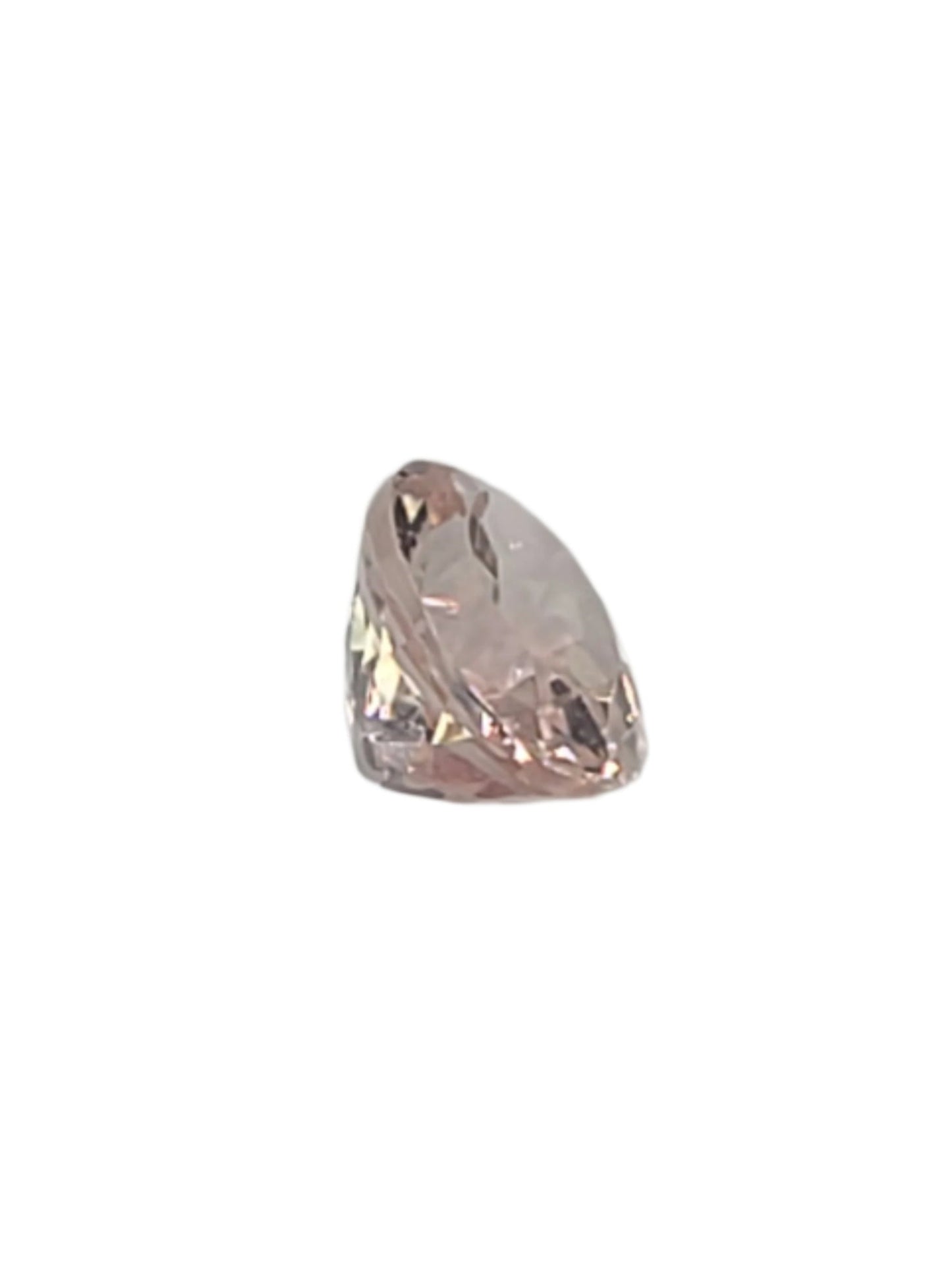 1.81ct ETW Natural Morganite Gemstone - Oval Cut