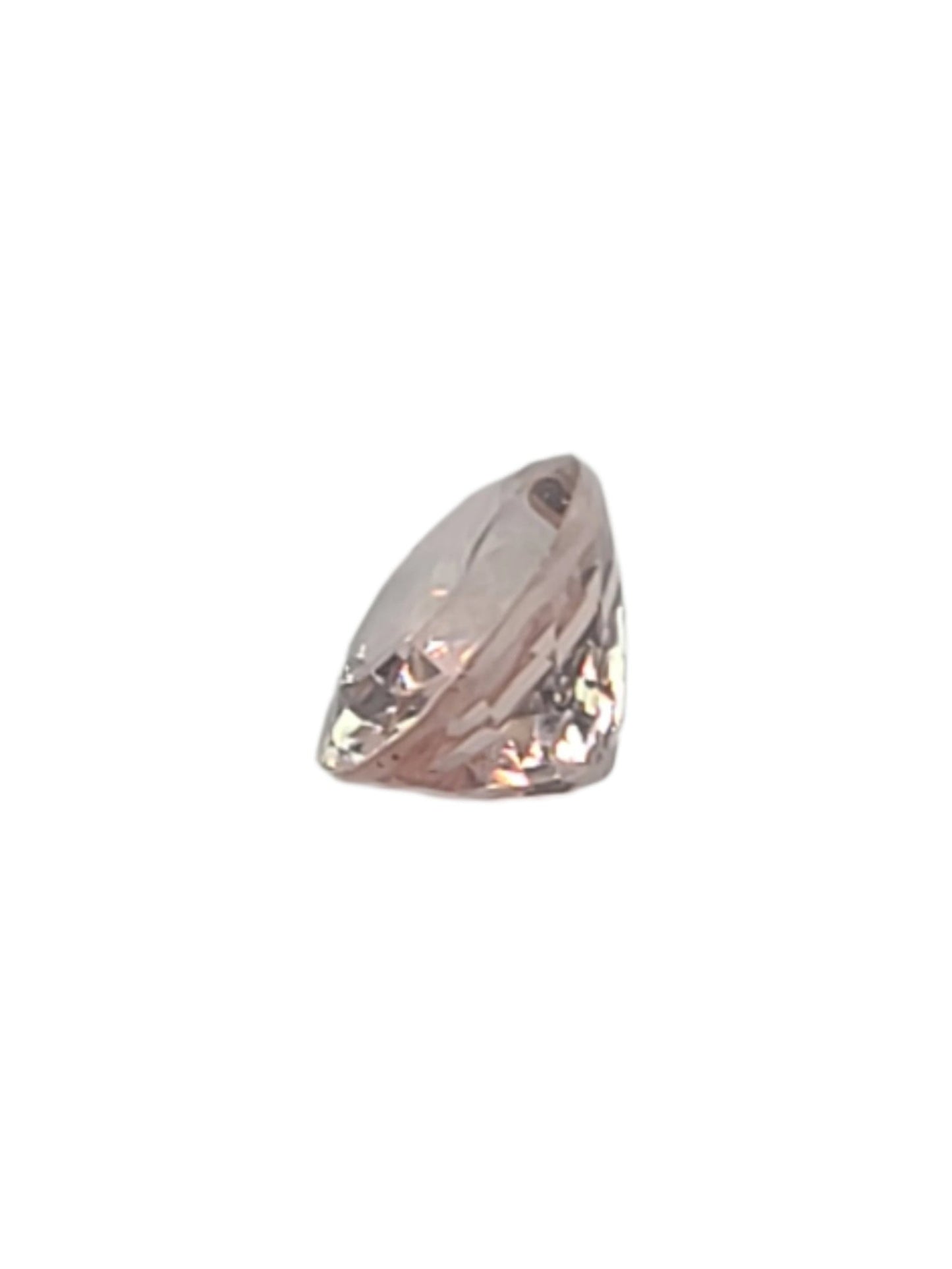 1.81ct ETW Natural Morganite Gemstone - Oval Cut