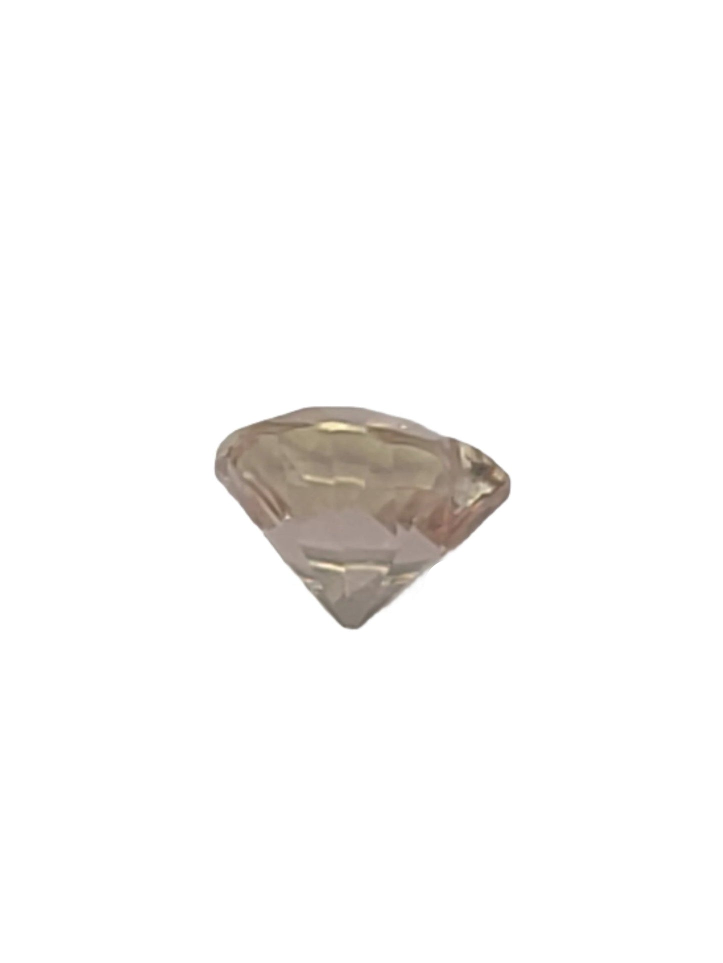 1.62ct ETW Natural Morganite Gemstone - Heart Cut