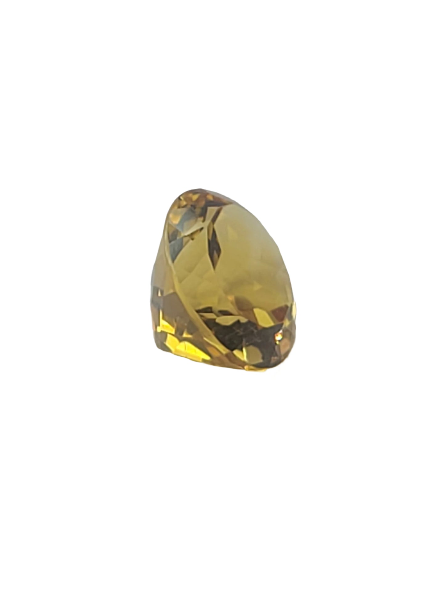 4.86ct ETW Natural Citrine Gemstone - Oval Cut
