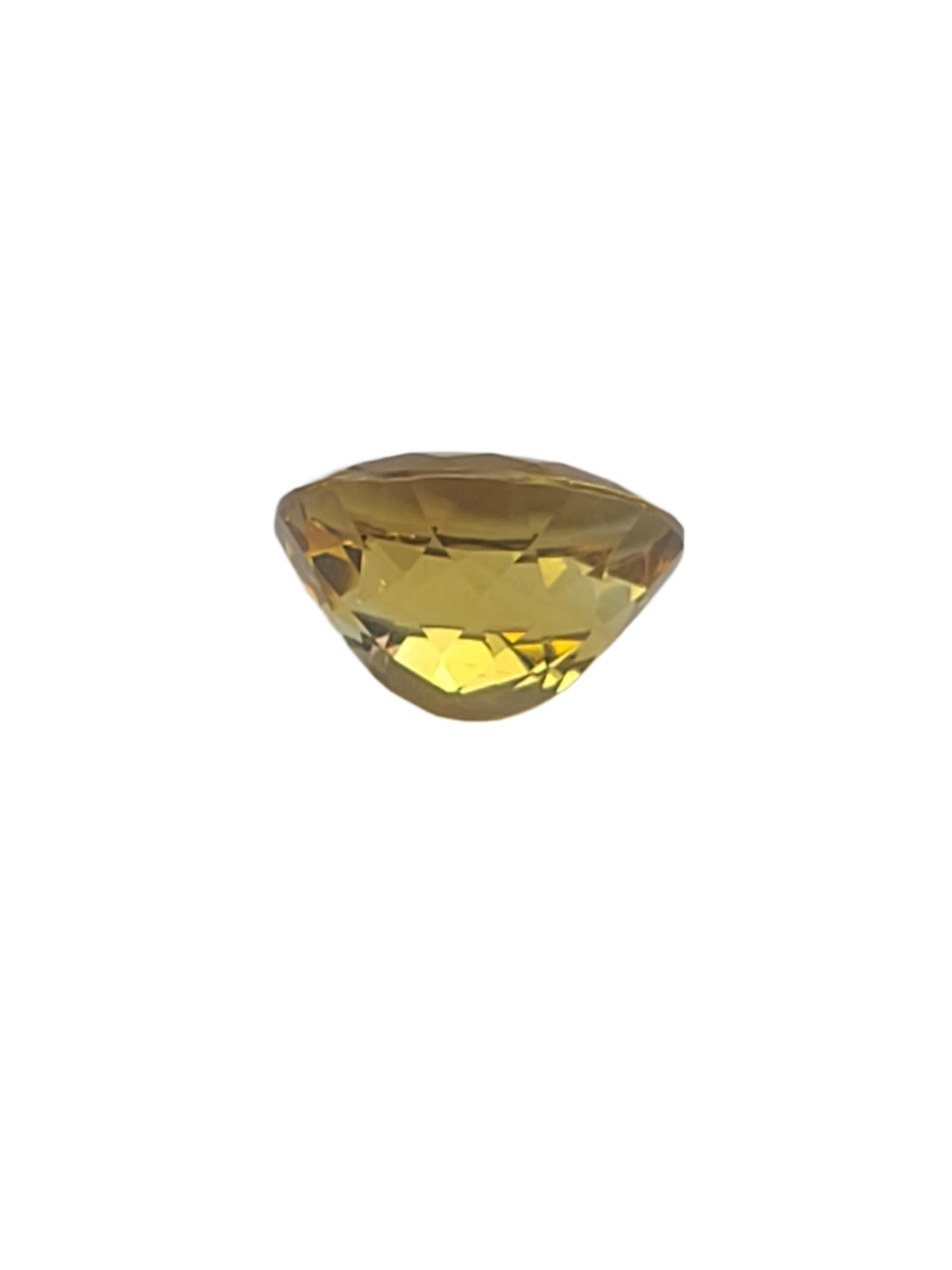 4.86ct ETW Natural Citrine Gemstone - Oval Cut