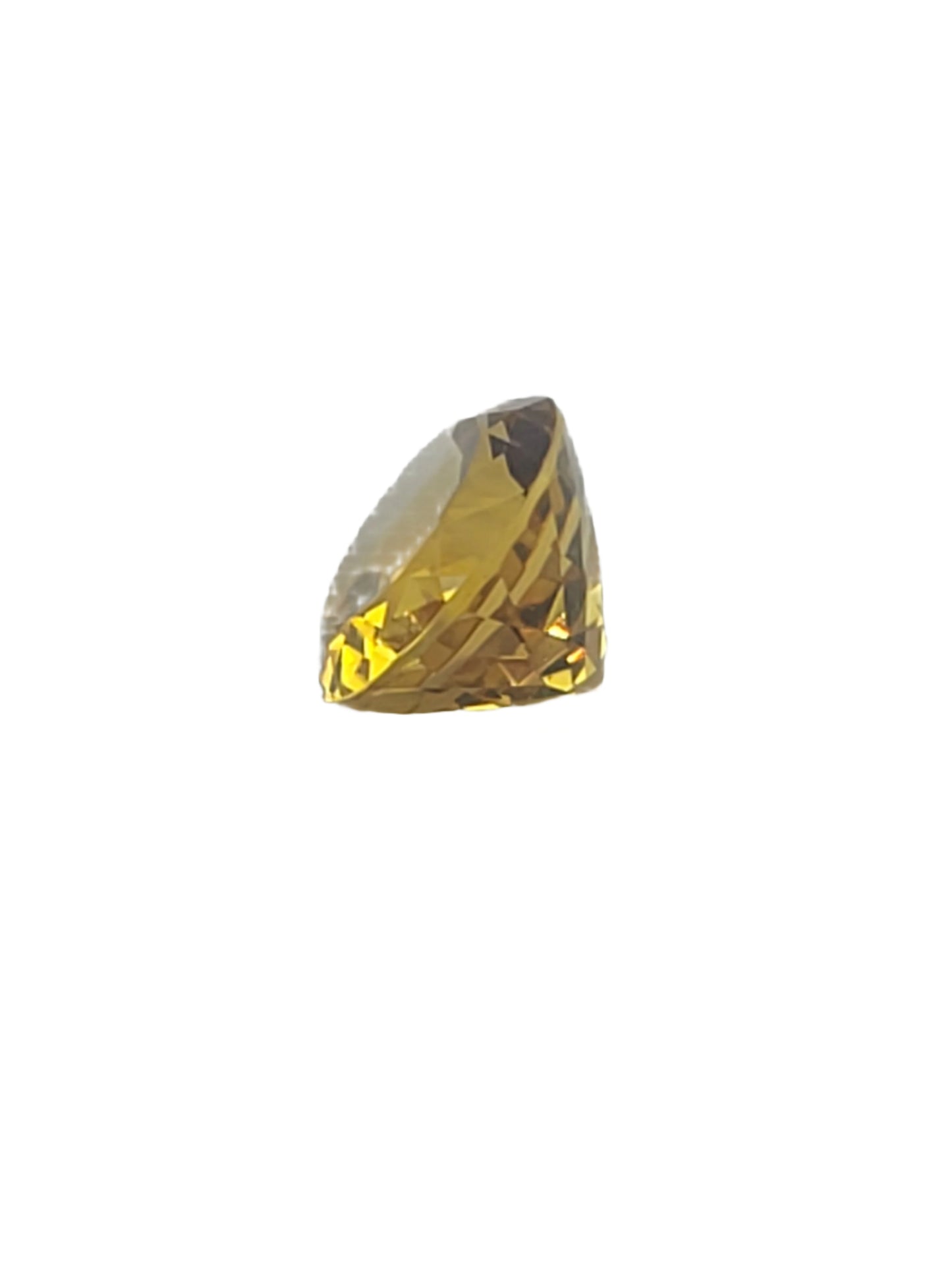 4.86ct ETW Natural Citrine Gemstone - Oval Cut