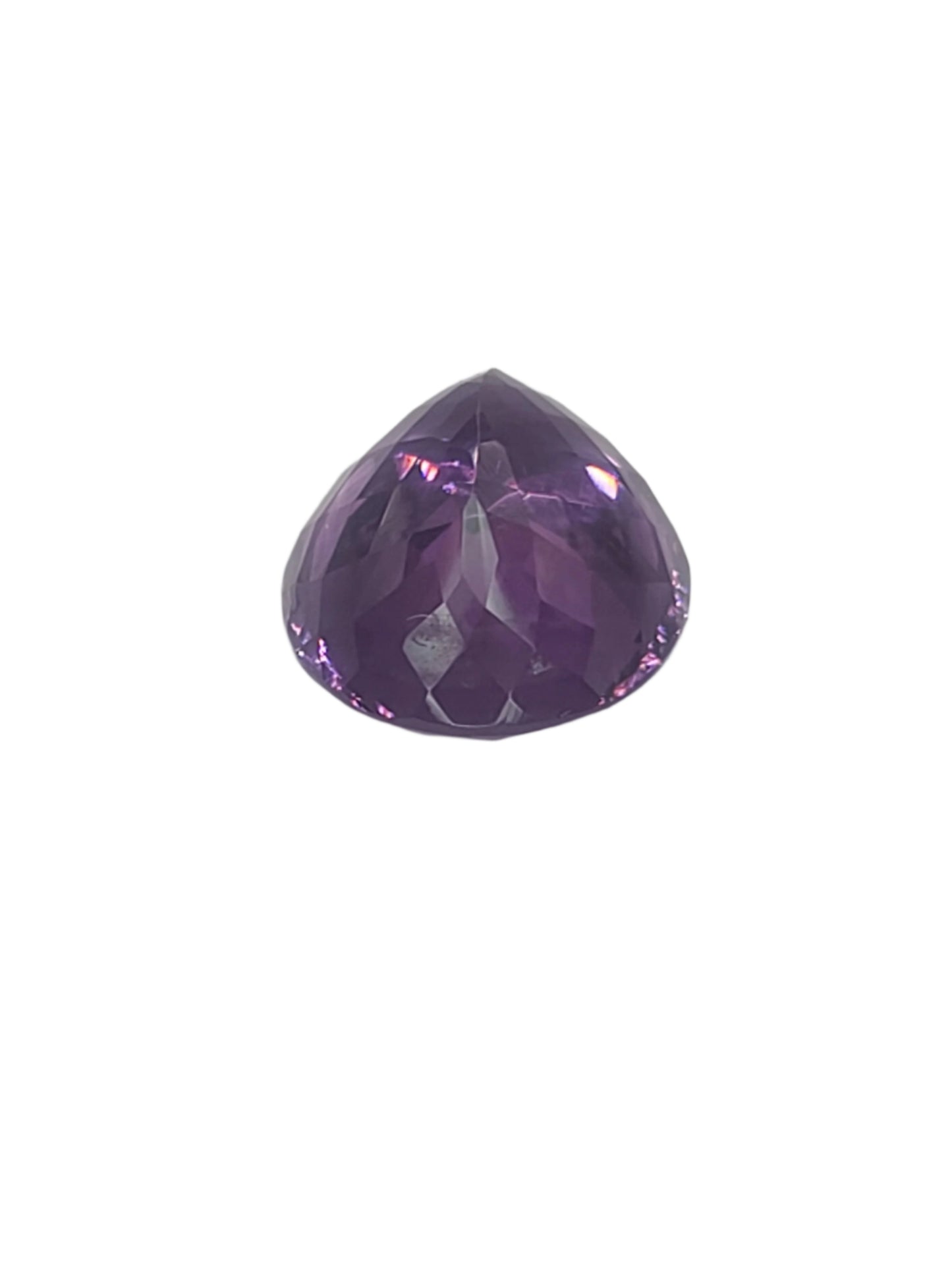 17.86ct ETW Natural Amethyst Gemstone - Oval Cut