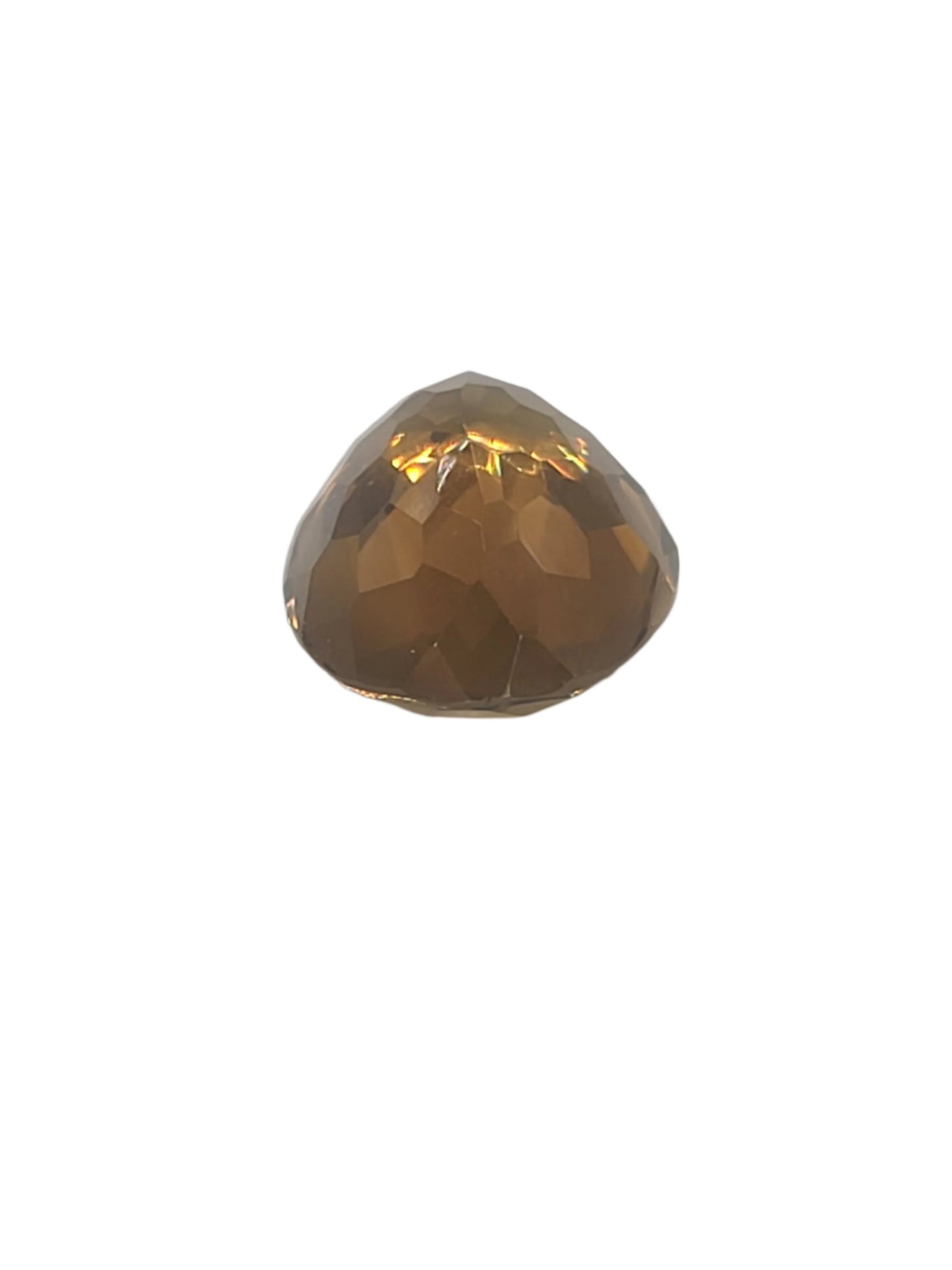 25.5ct ETW Natural Smoky Quartz Gemstone - Oval Cut