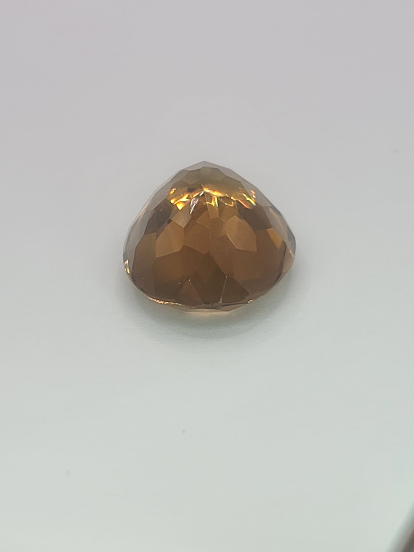 25.5ct ETW Natural Smoky Quartz Gemstone - Oval Cut