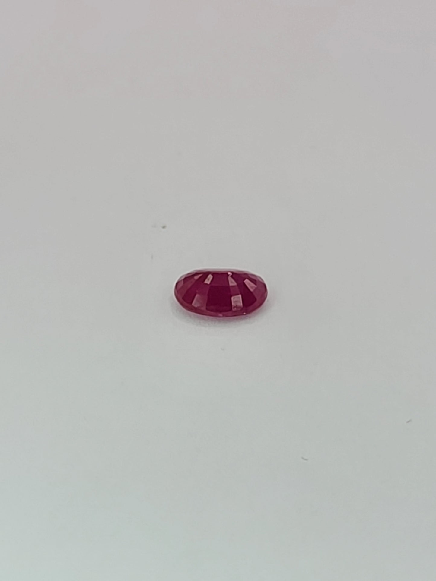 1.04ct ETW Natural Ruby Gemstone - Oval Cut
