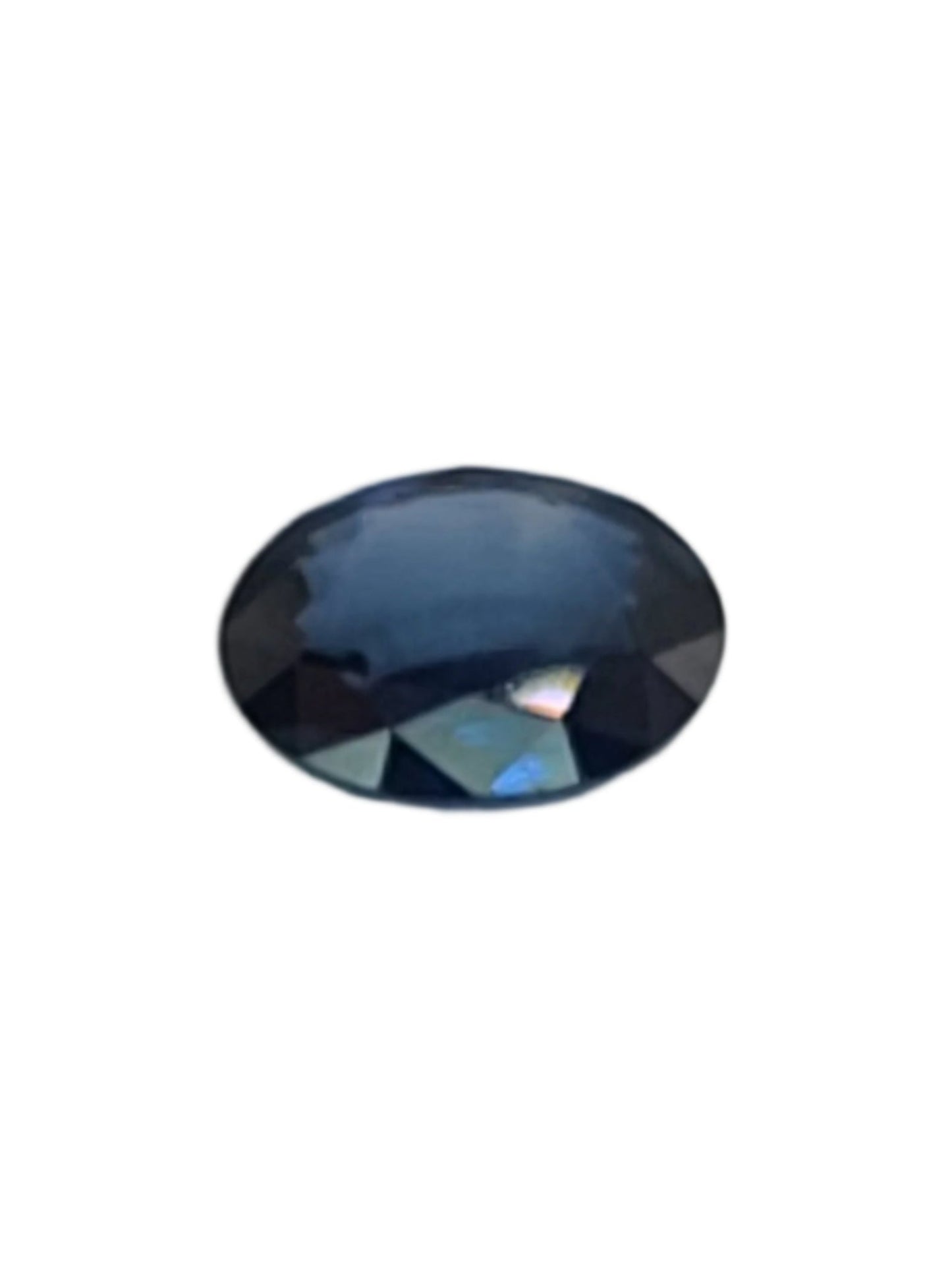 2.75ct ETW Natural Blue Sapphire Gemstone - Oval Cut