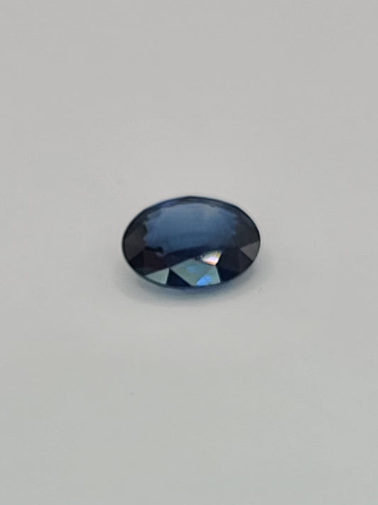 2.75ct ETW Natural Blue Sapphire Gemstone - Oval Cut