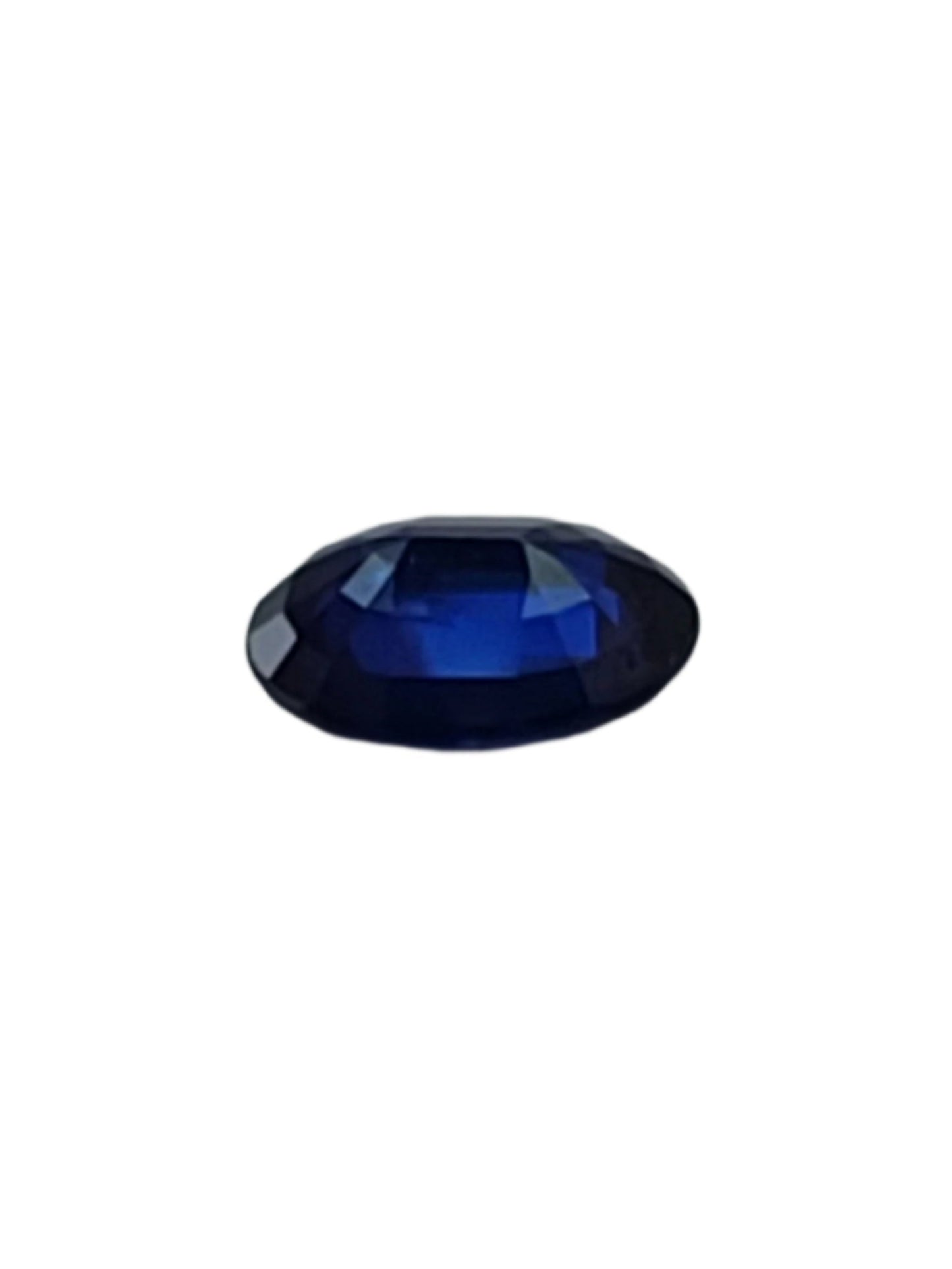2.75ct ETW Natural Blue Sapphire Gemstone - Oval Cut
