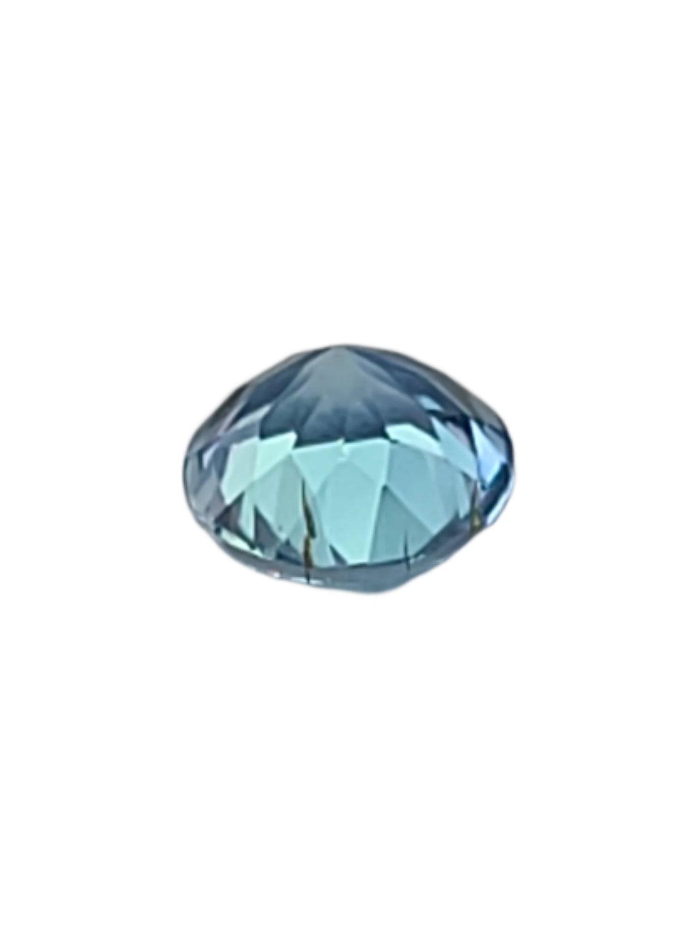 1.84ct ETW Natural Aquamarine Gemstone - Round Cut