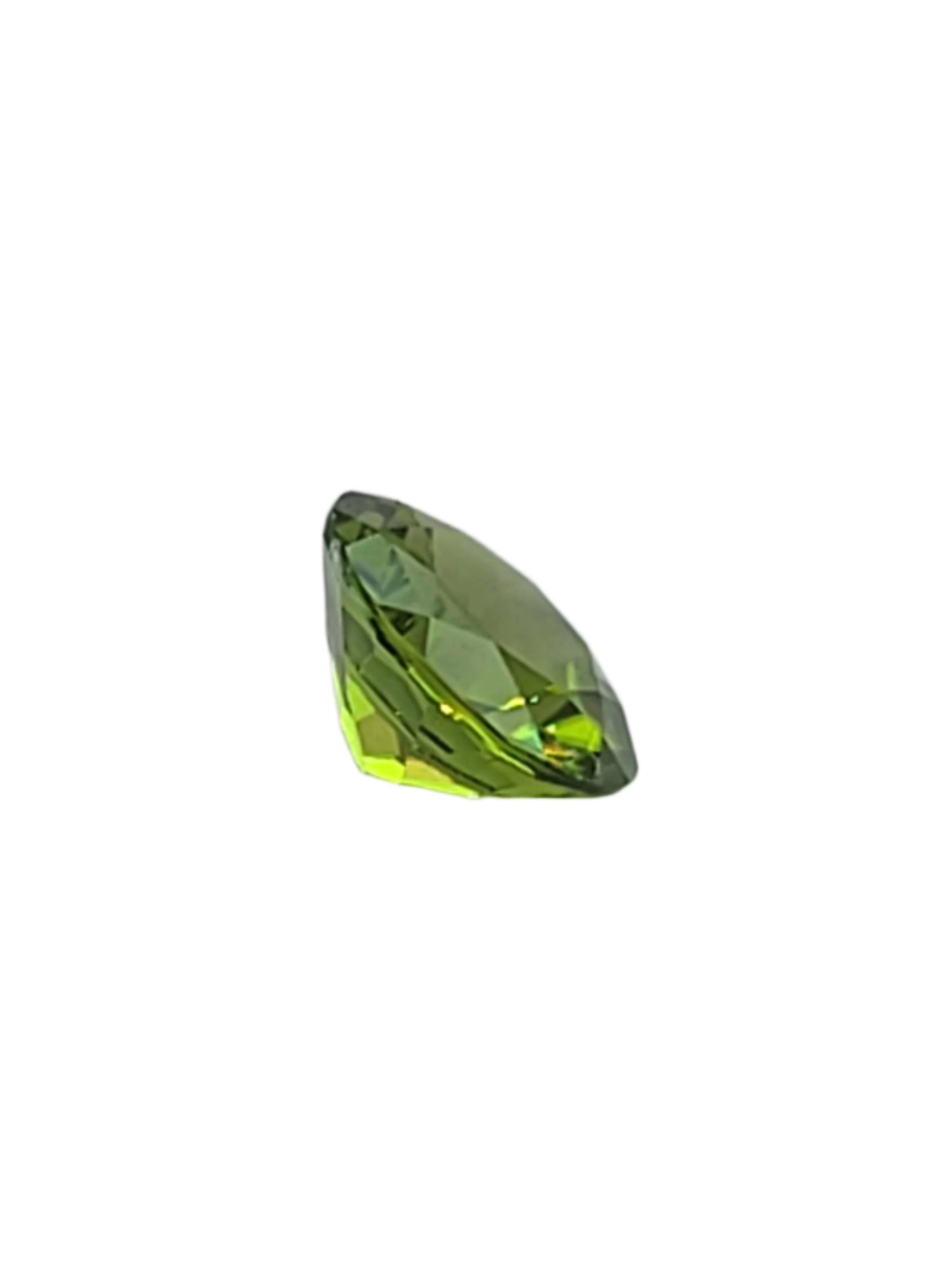 3.73ct ETW Natural Peridot Gemstone - Oval Cut