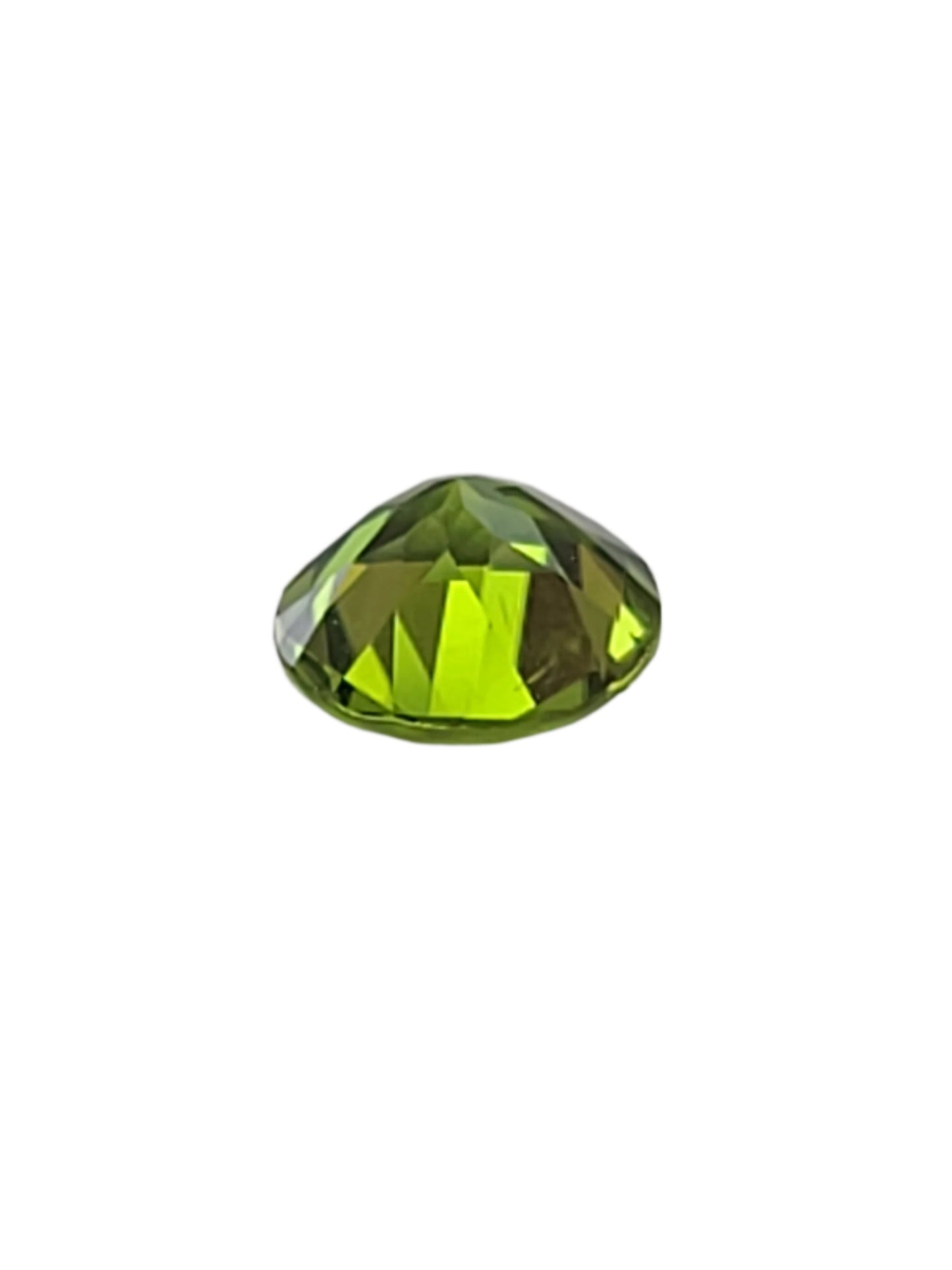 3.73ct ETW Natural Peridot Gemstone - Oval Cut