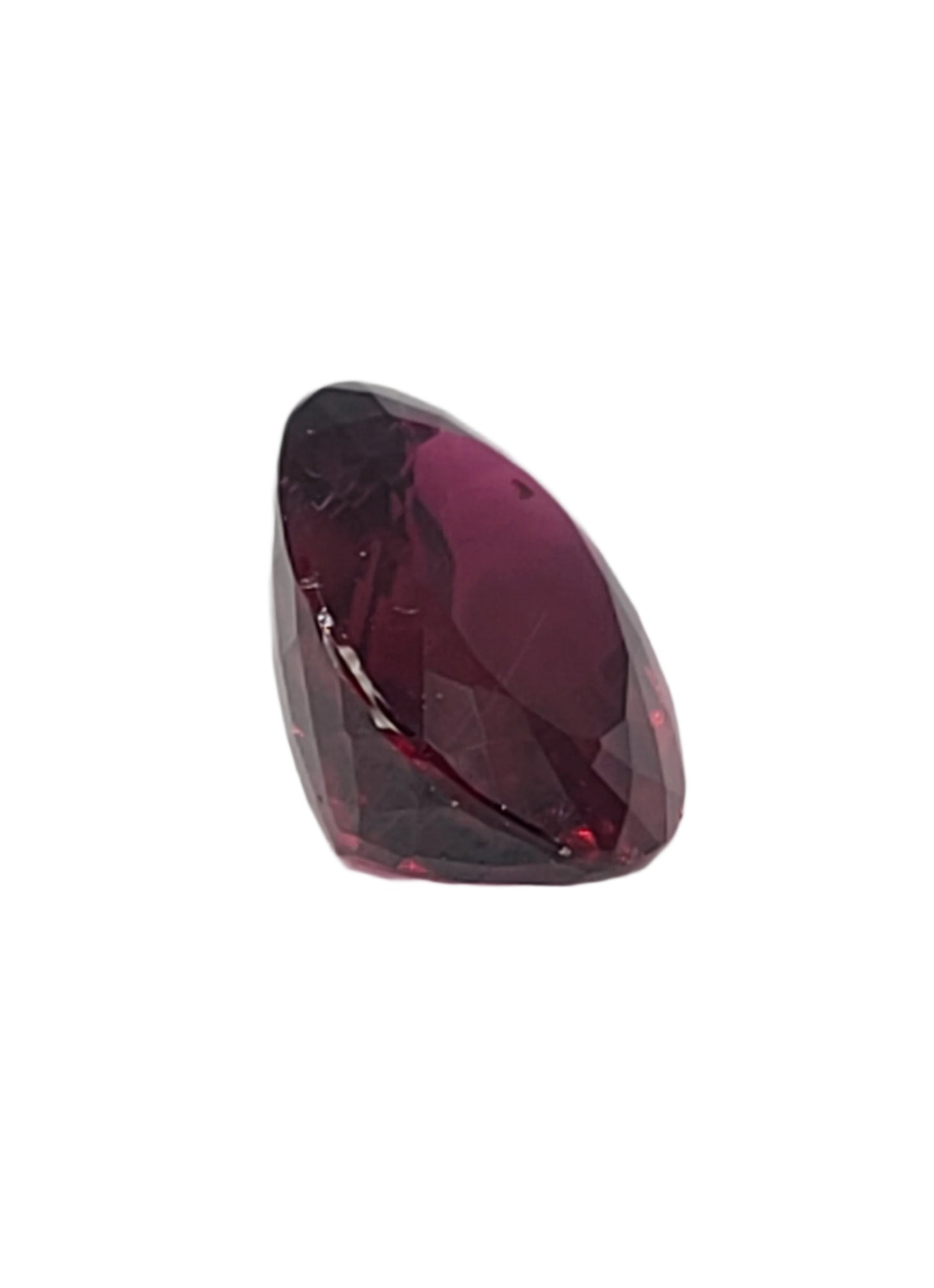 9.74ct ETW Natural Rubellite Tourmaline - Oval Cut