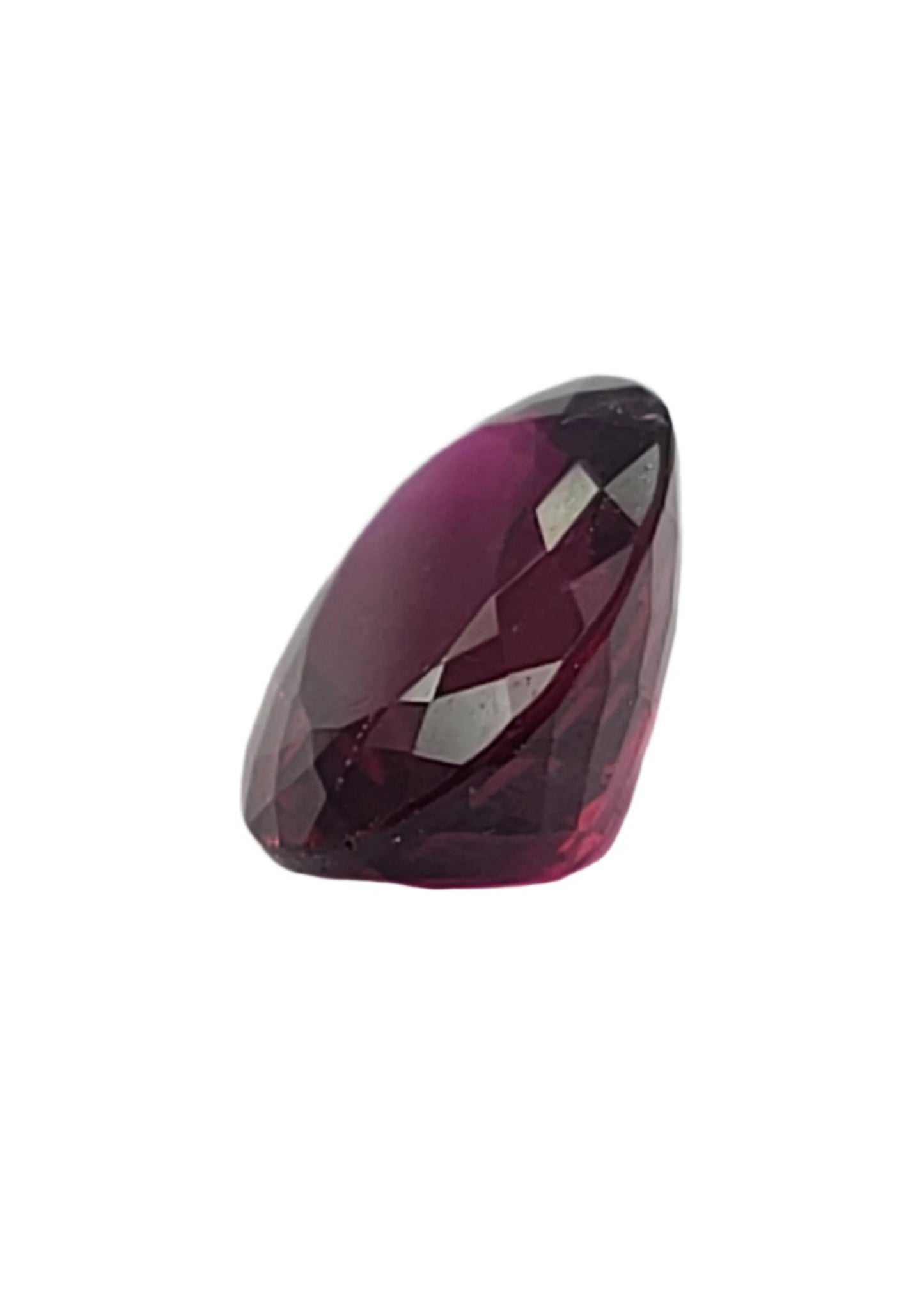 9.74ct ETW Natural Rubellite Tourmaline - Oval Cut