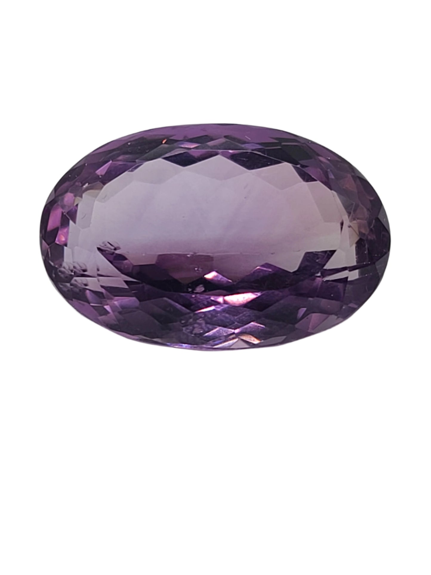 67.8ct ETW Natural Amethyst Gemstone – Oval Cut - DISCOUNTED