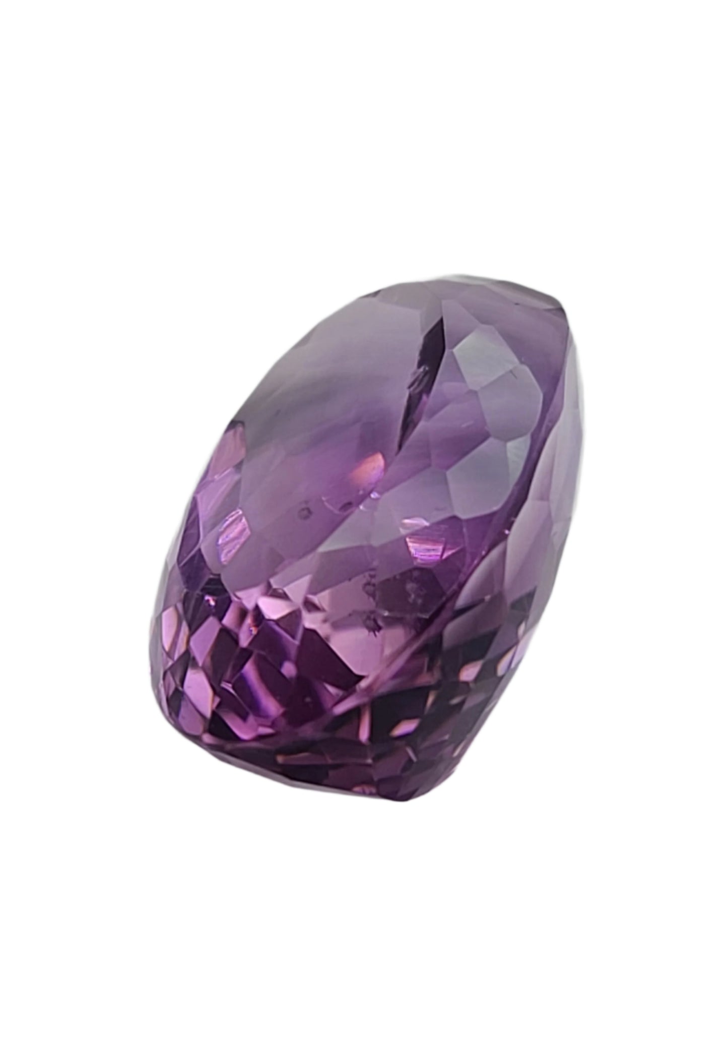 67.8ct ETW Natural Amethyst Gemstone – Oval Cut - DISCOUNTED