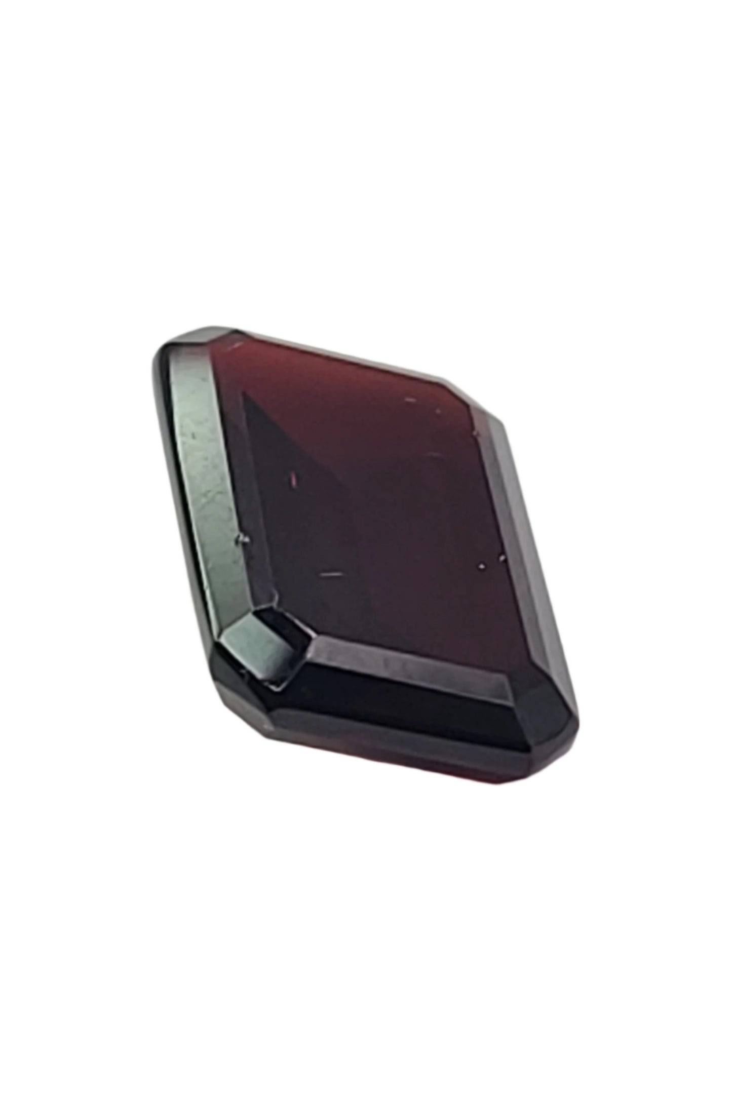 12.69ct ETW Natural Red Garnet – Emerald Cut – DISCOUNTED!