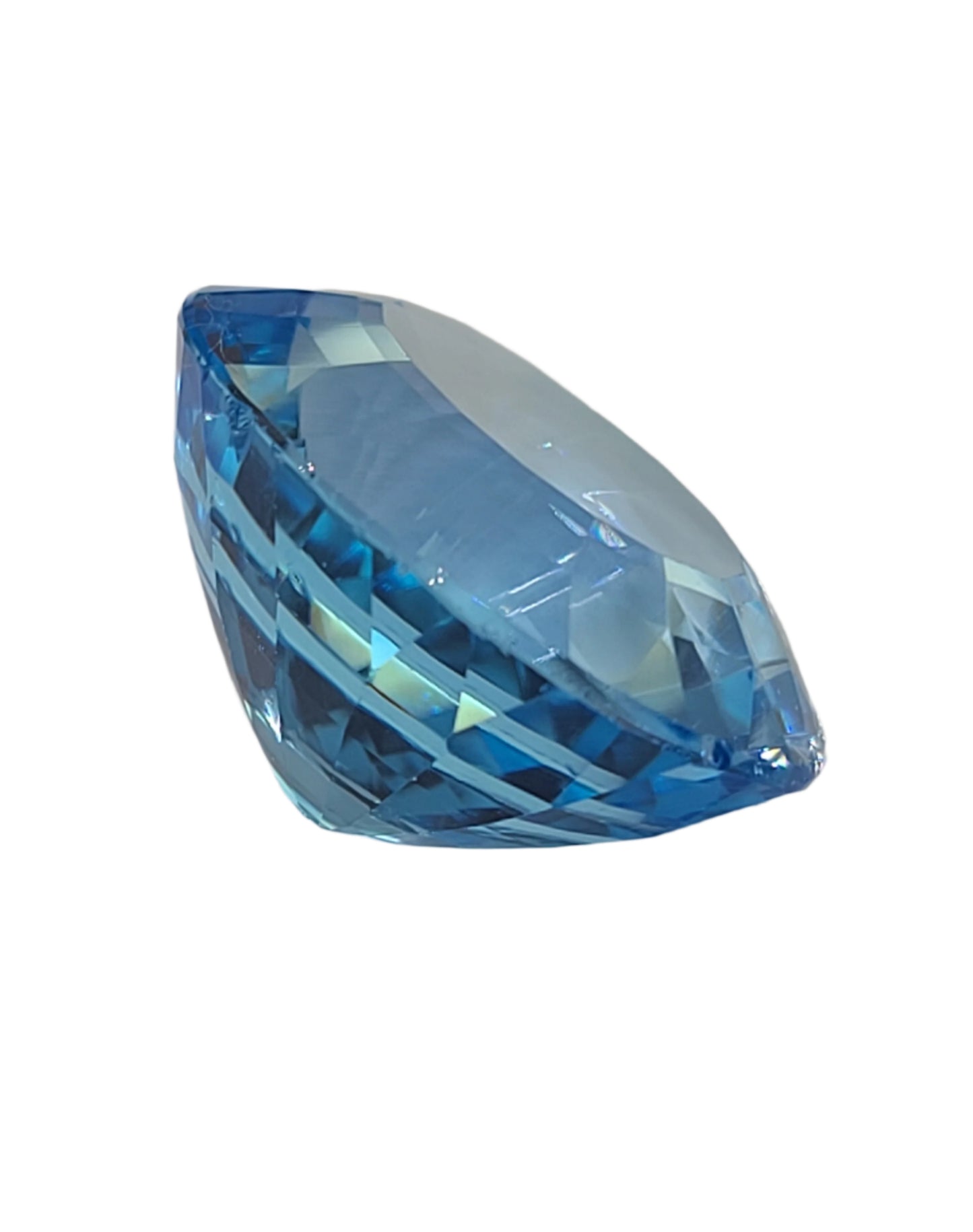 78.4ct ETW Natural Blue Topaz – Oval Cut