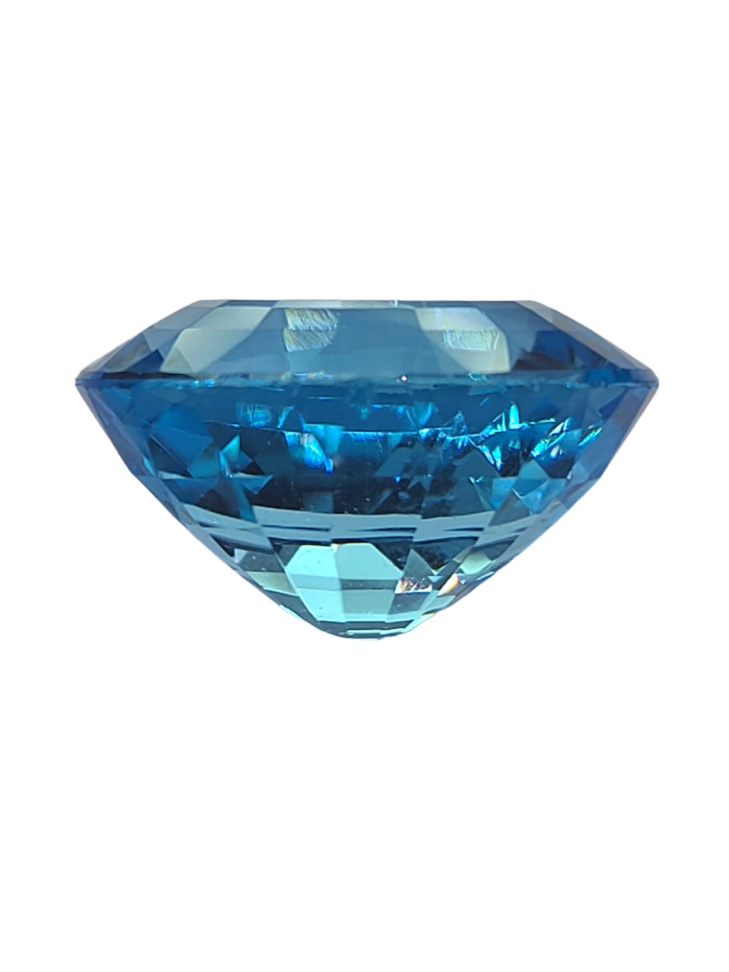 78.4ct ETW Natural Blue Topaz – Oval Cut
