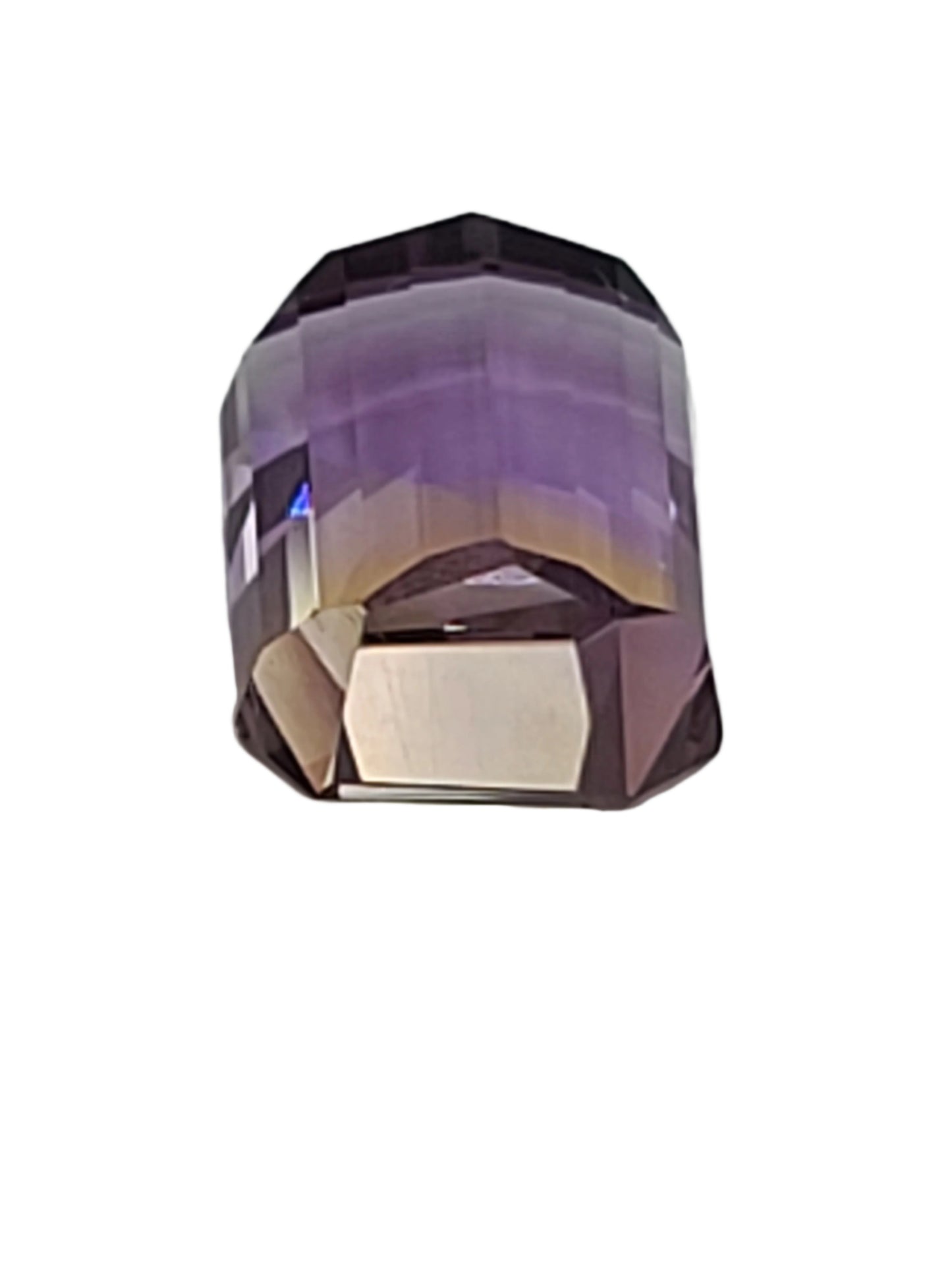 8.74ct ETW Natural Ametrine Gemstone – Emerald Cut