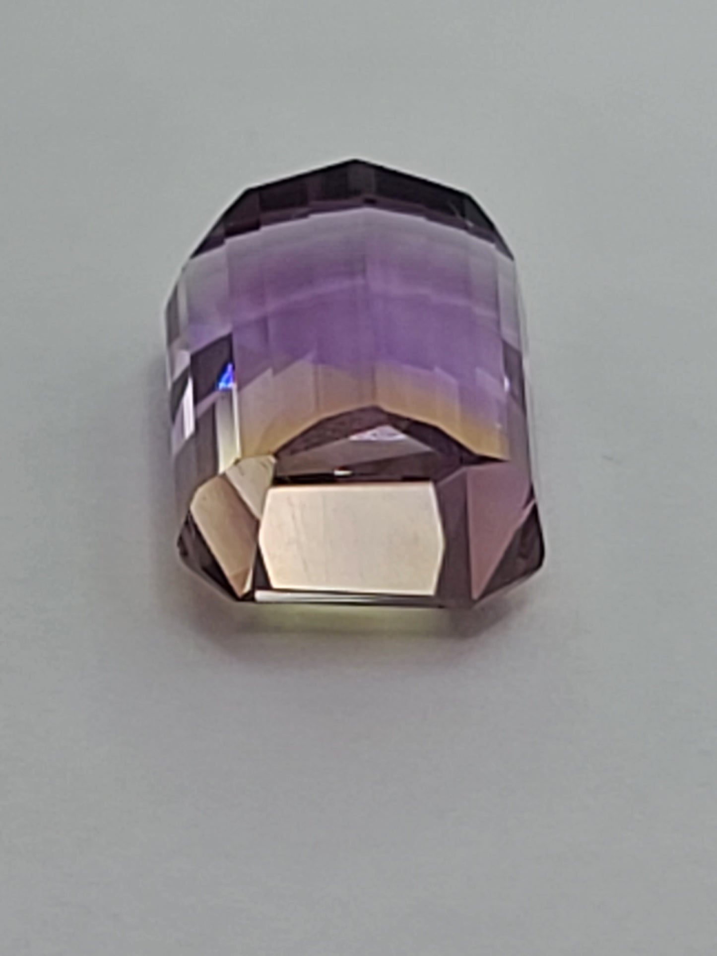 8.74ct ETW Natural Ametrine Gemstone – Emerald Cut