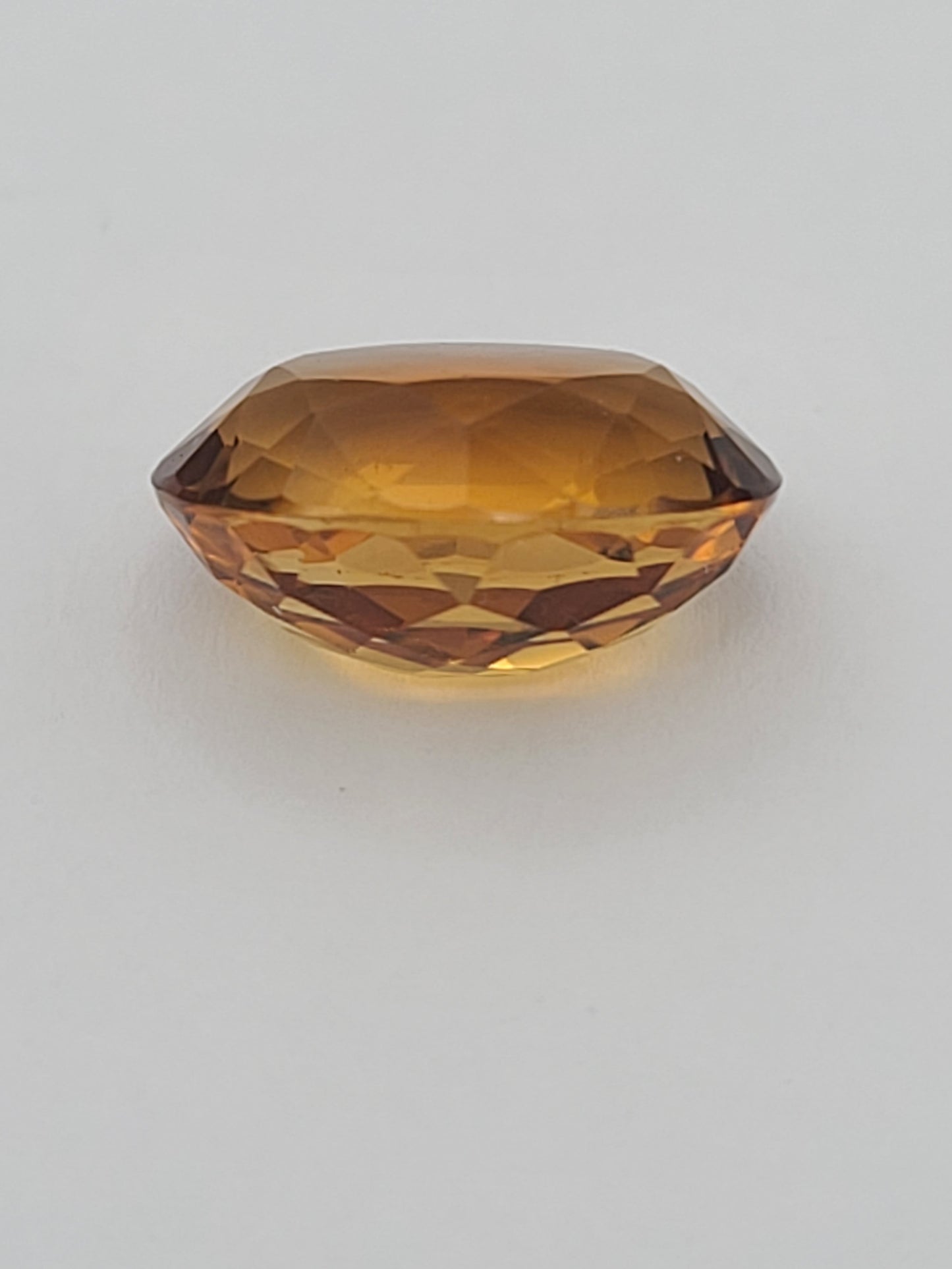 9.7ct ETW Citrine Gemstone - Oval Cut