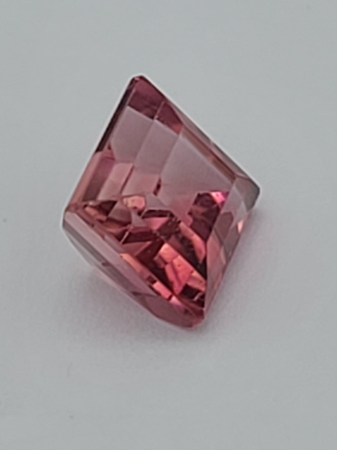 4.25ct ETW Natural Pink Tourmaline Gemstone – Emerald Cut - DISCOUNTED
