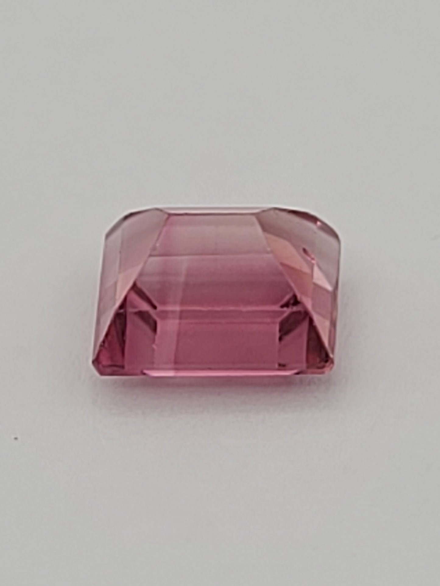 4.25ct ETW Natural Pink Tourmaline Gemstone – Emerald Cut - DISCOUNTED