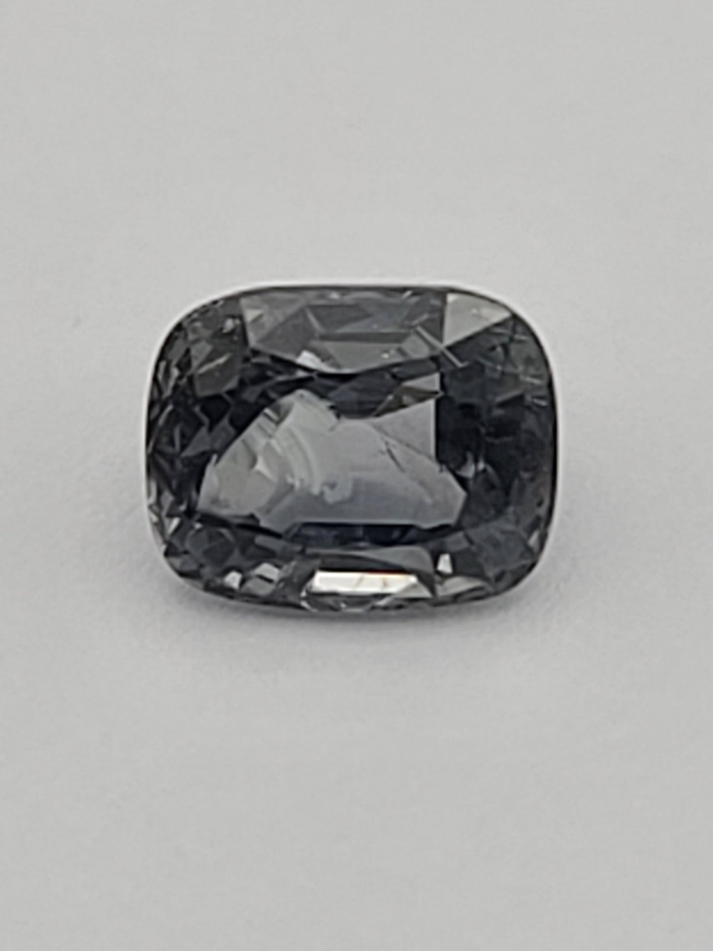 1.94ct ETW Gray Spinel Gemstone - Cushion Cut