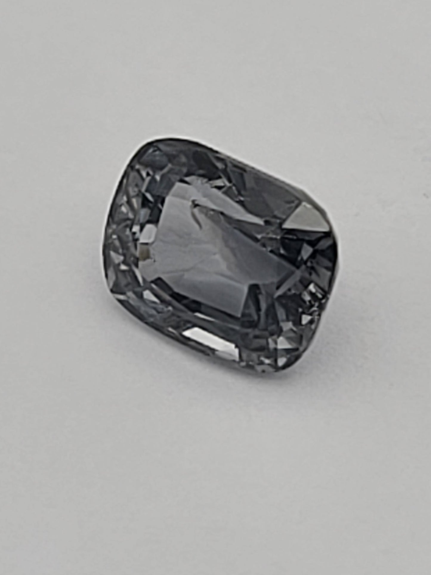 1.94ct ETW Gray Spinel Gemstone - Cushion Cut